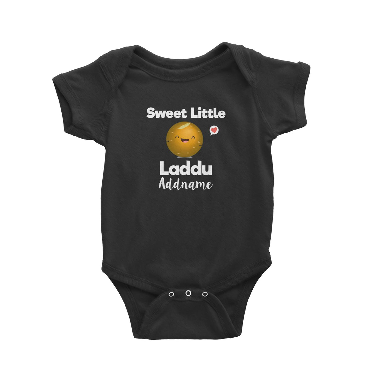 Sweet Little Laddu Addname Baby Romper