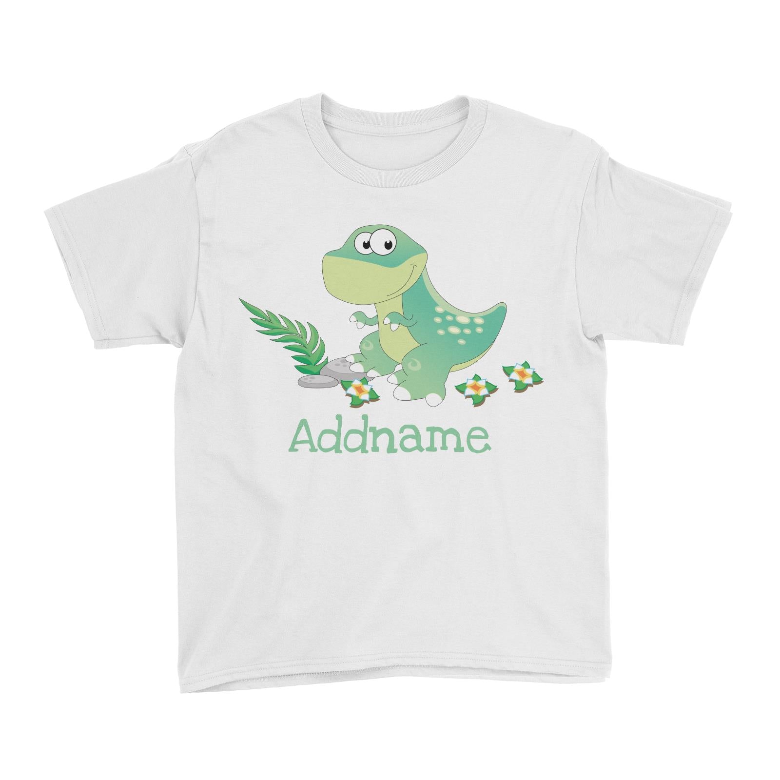 Dinosaurs T Rex Addname Kid's T-Shirt