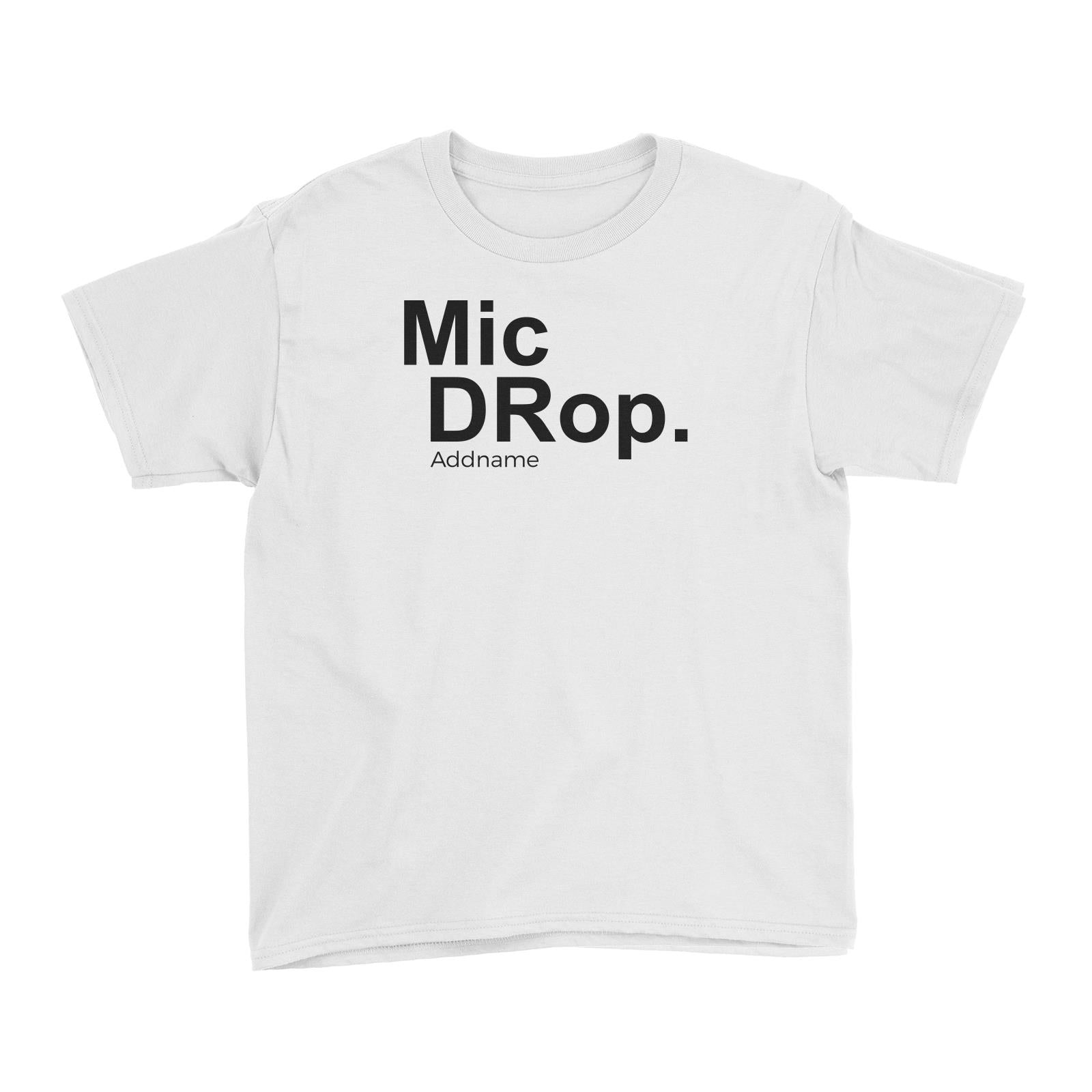 Mic Drop Kid's T-Shirt