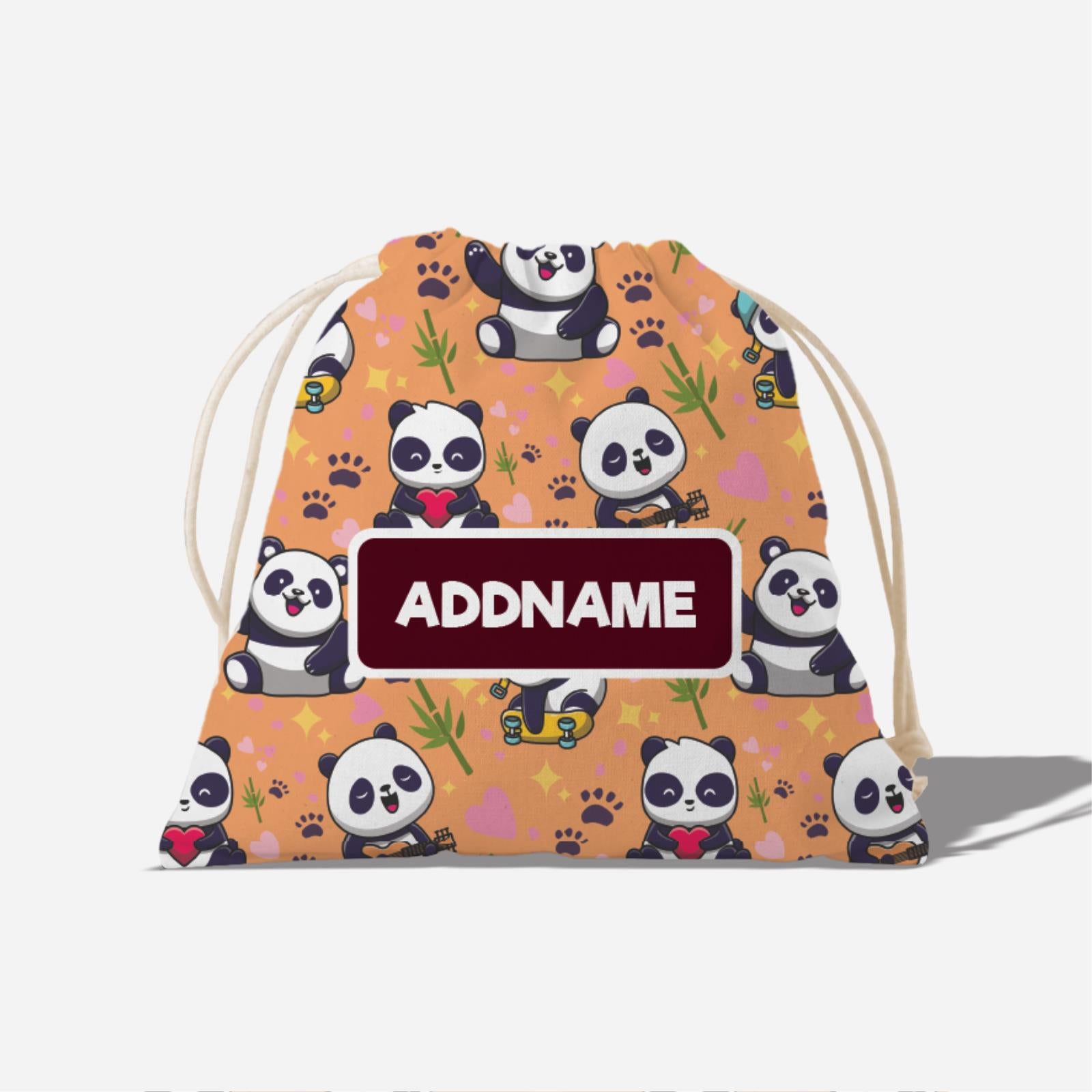 Adopt A Plushie Full Print Satchel - Active Panda