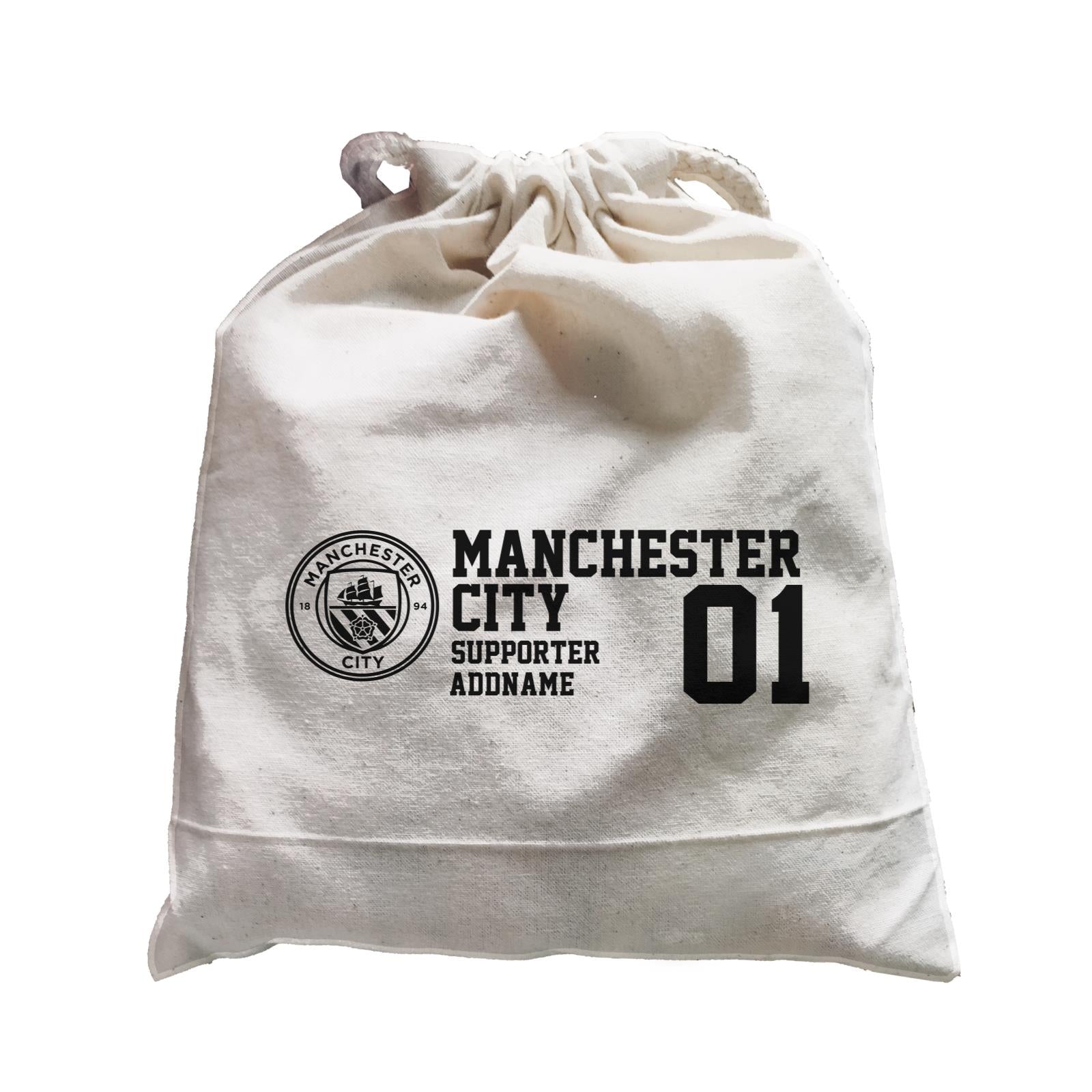 Manchester City Football Supporter Accessories Addname Satchel