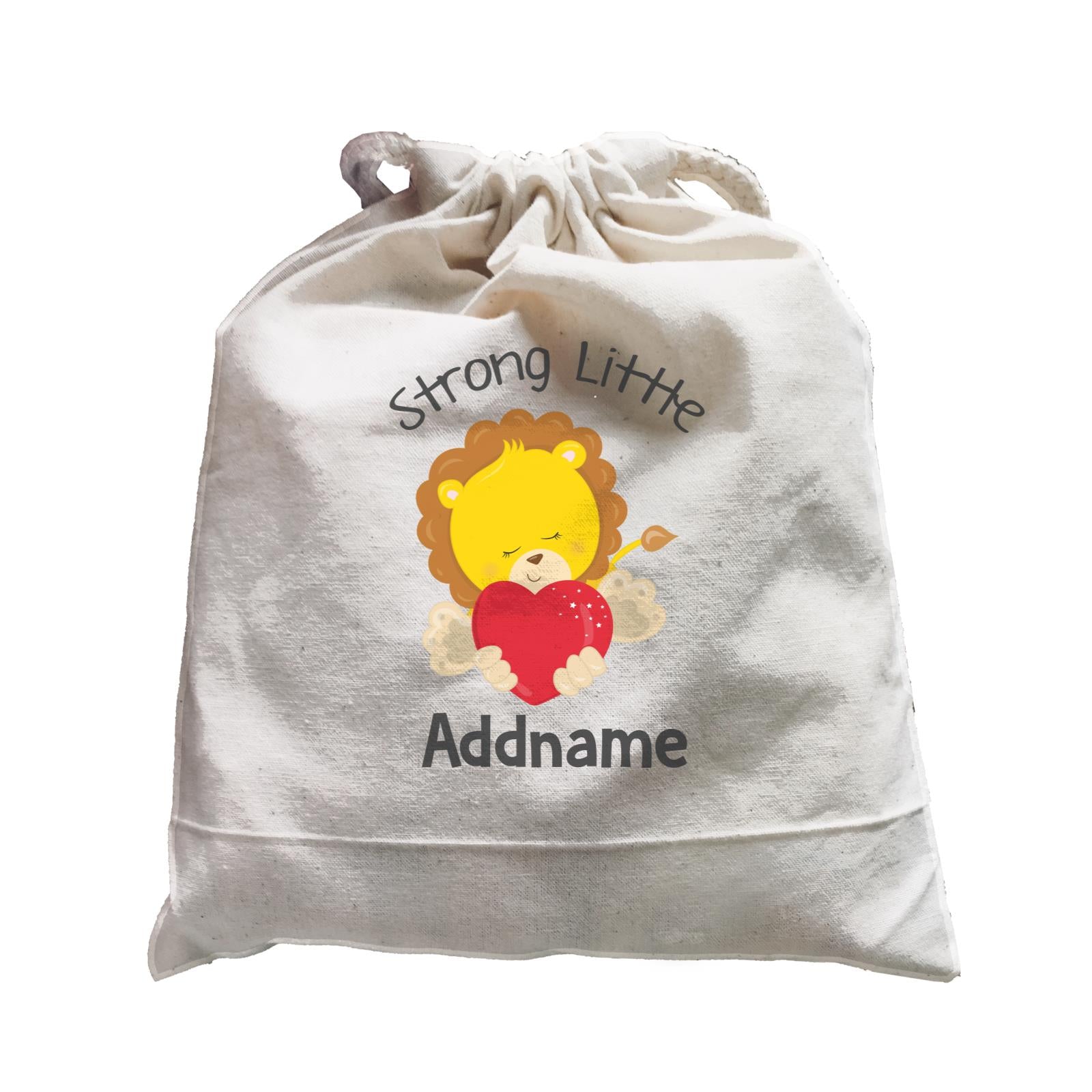 Animal Hearts Strong Little Lion Addname Satchel
