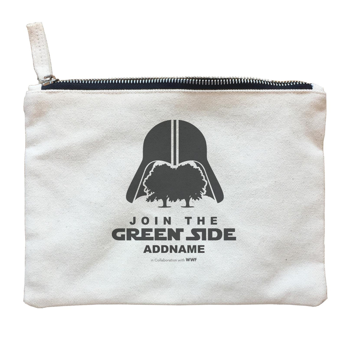 Join The Green Side Addname Zipper Pouch