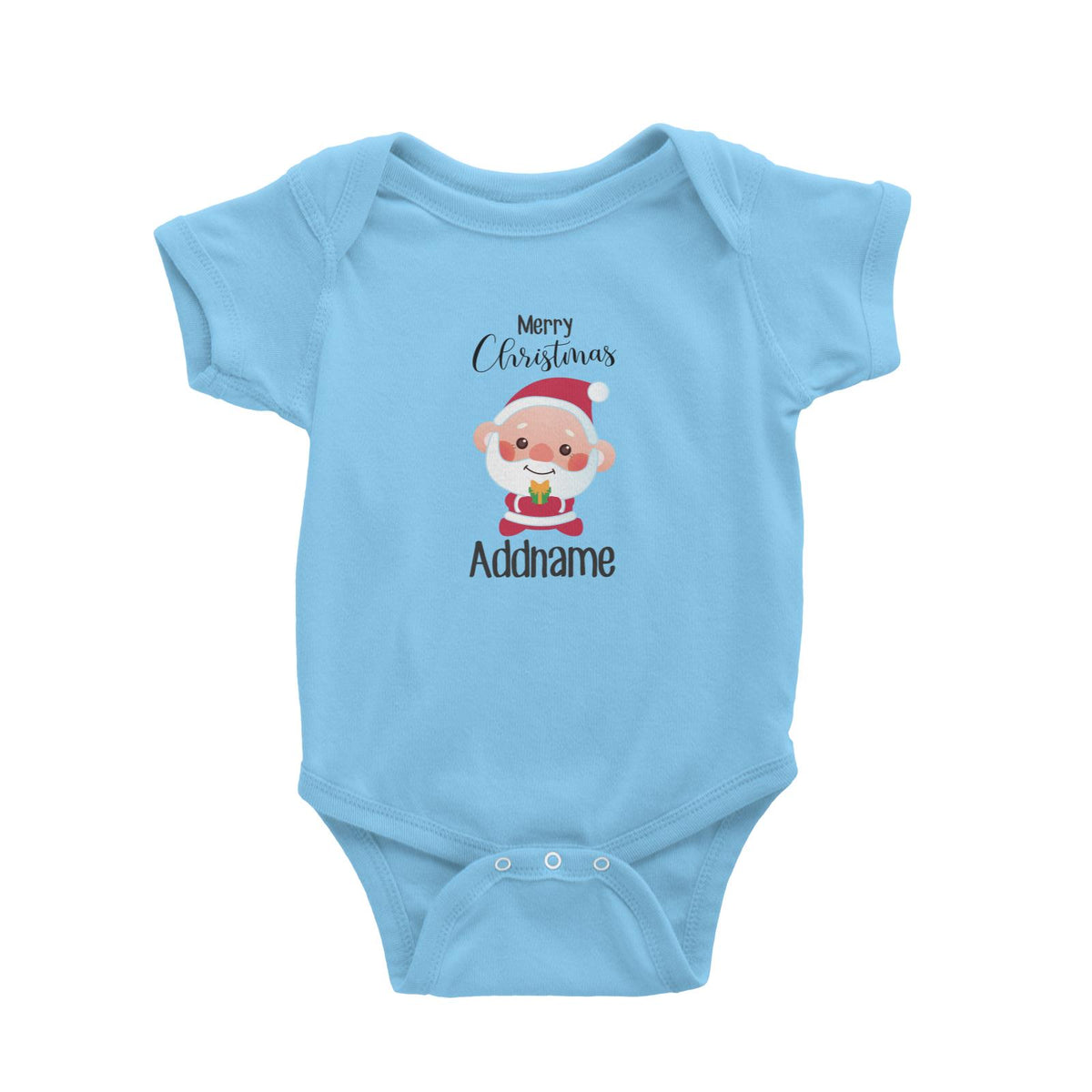 Christmas Cute Grandpa Santa Merry Christmas Baby Romper