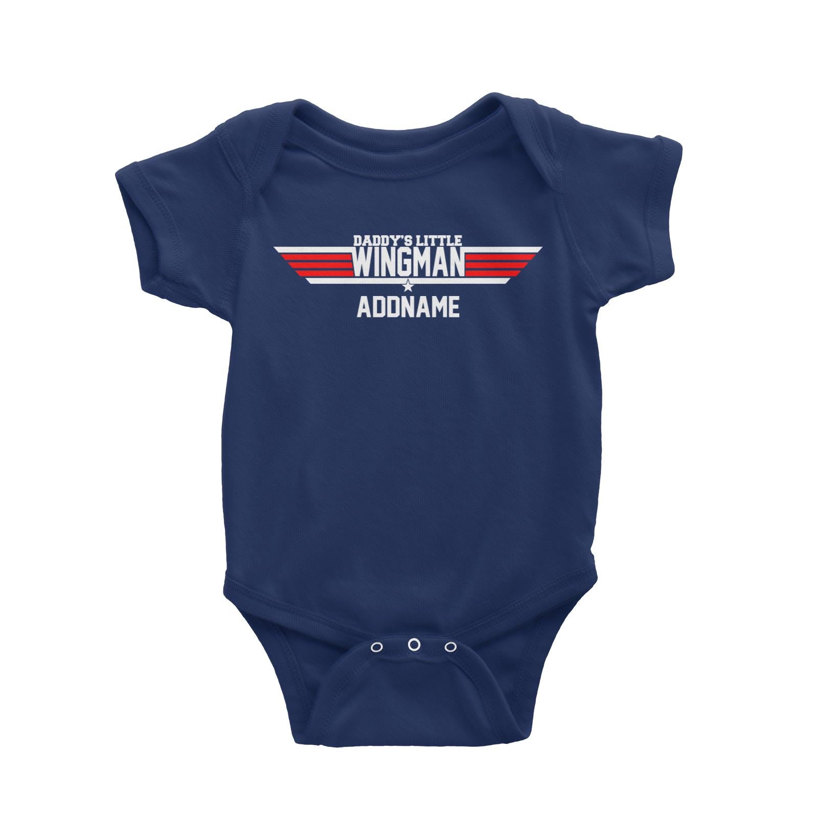 Daddys Little Wingman Baby Romper