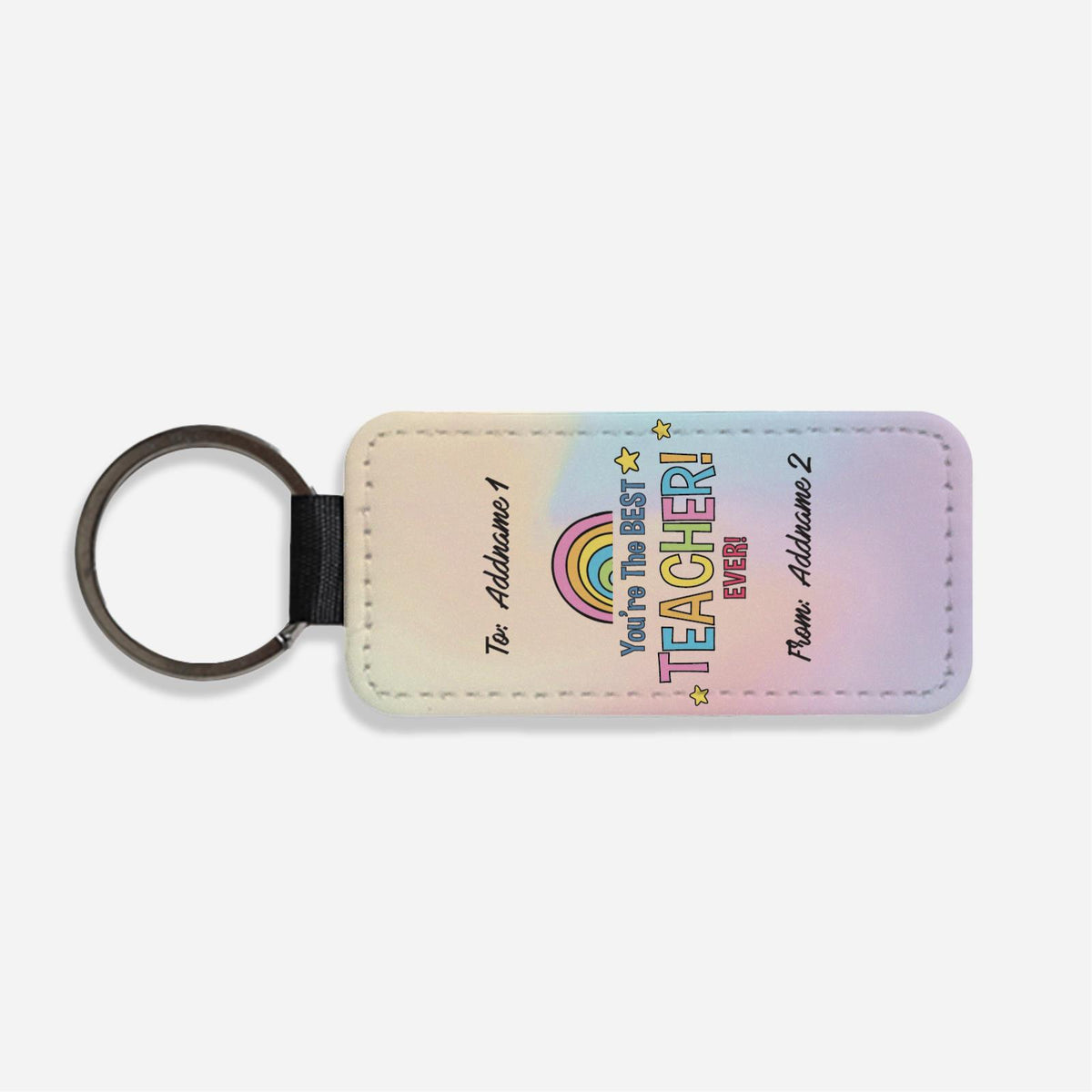 Doodle Series - You'Re The Best Teacher Ever  Classic Keychain