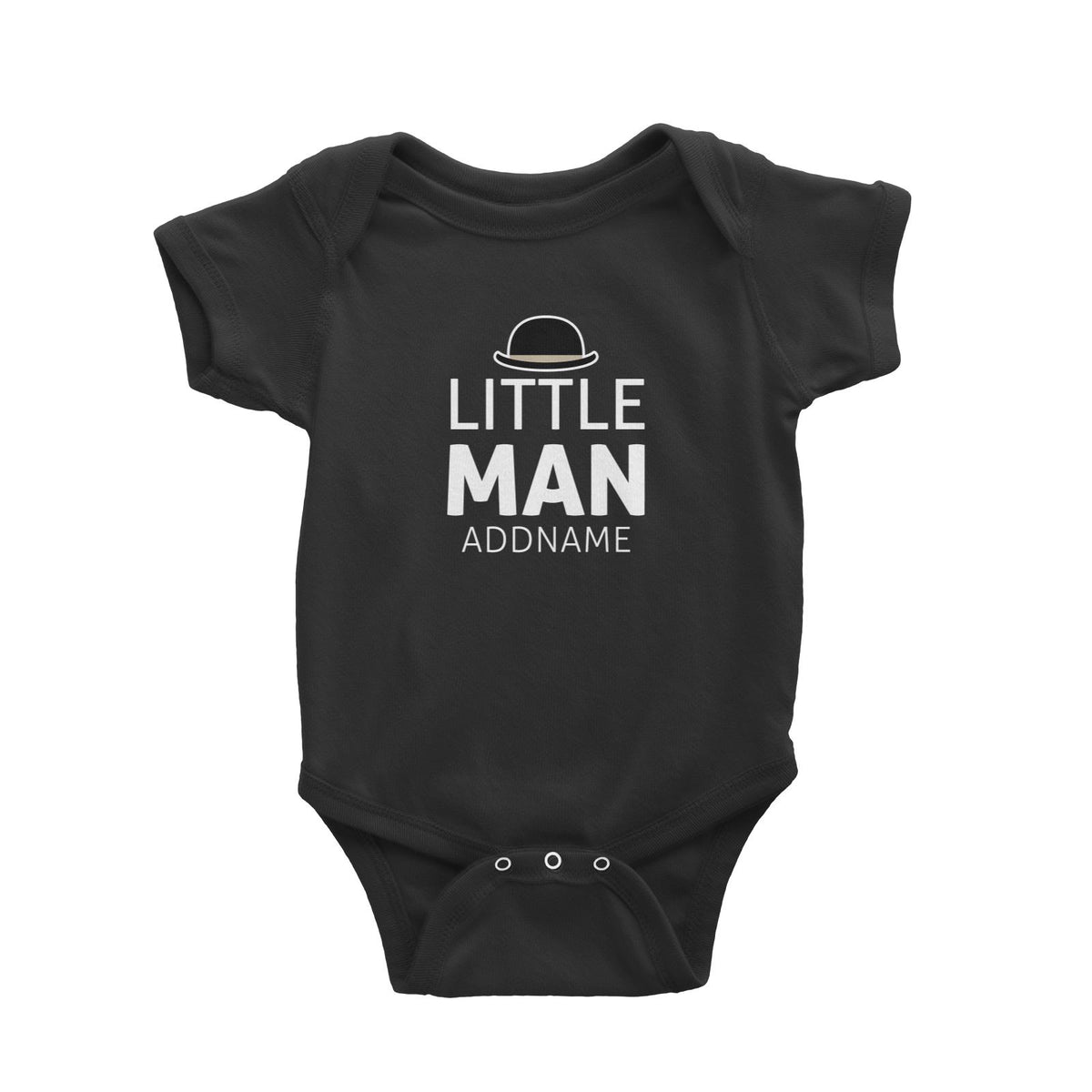 Little Man Baby Romper