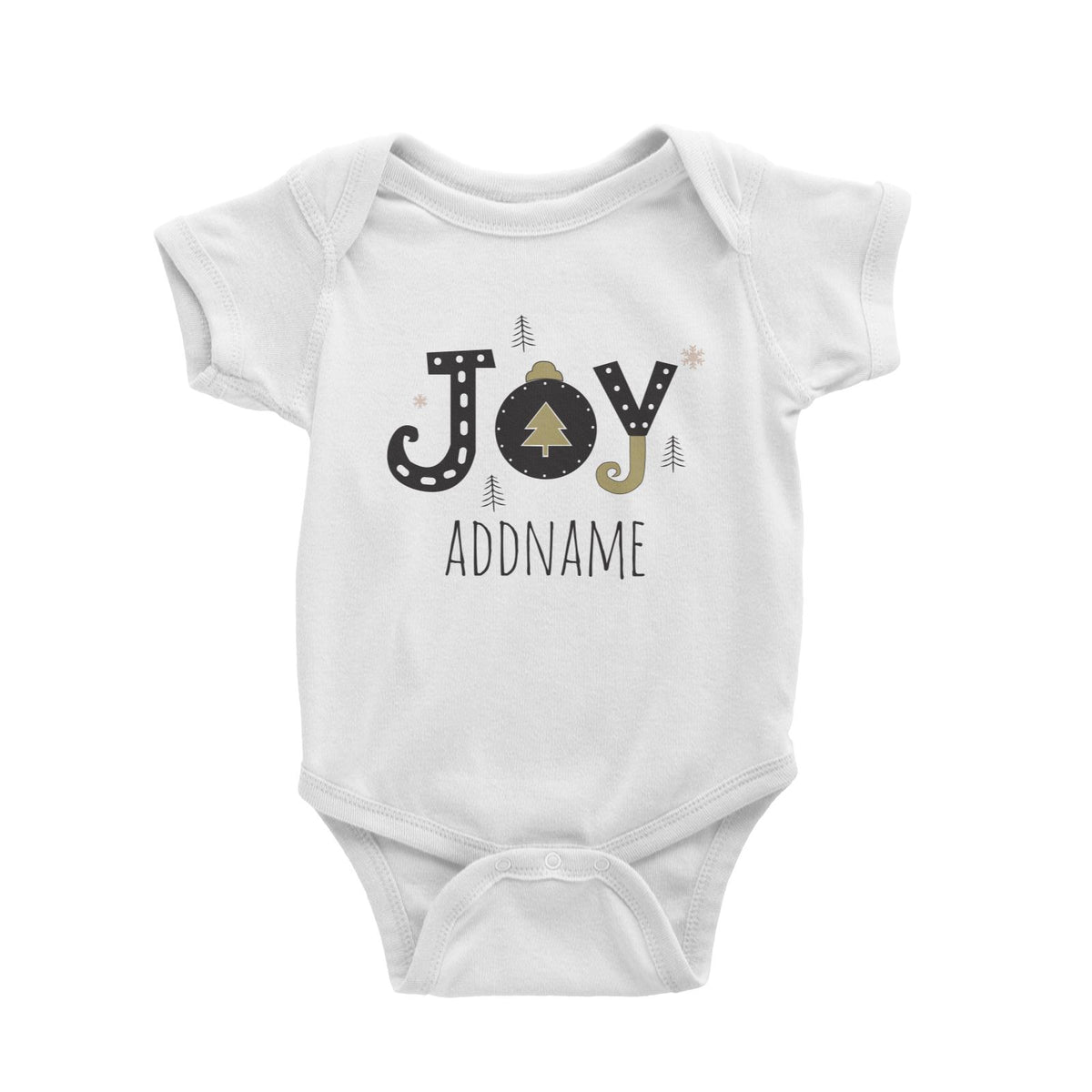 Christmas Series Joy Baby Romper