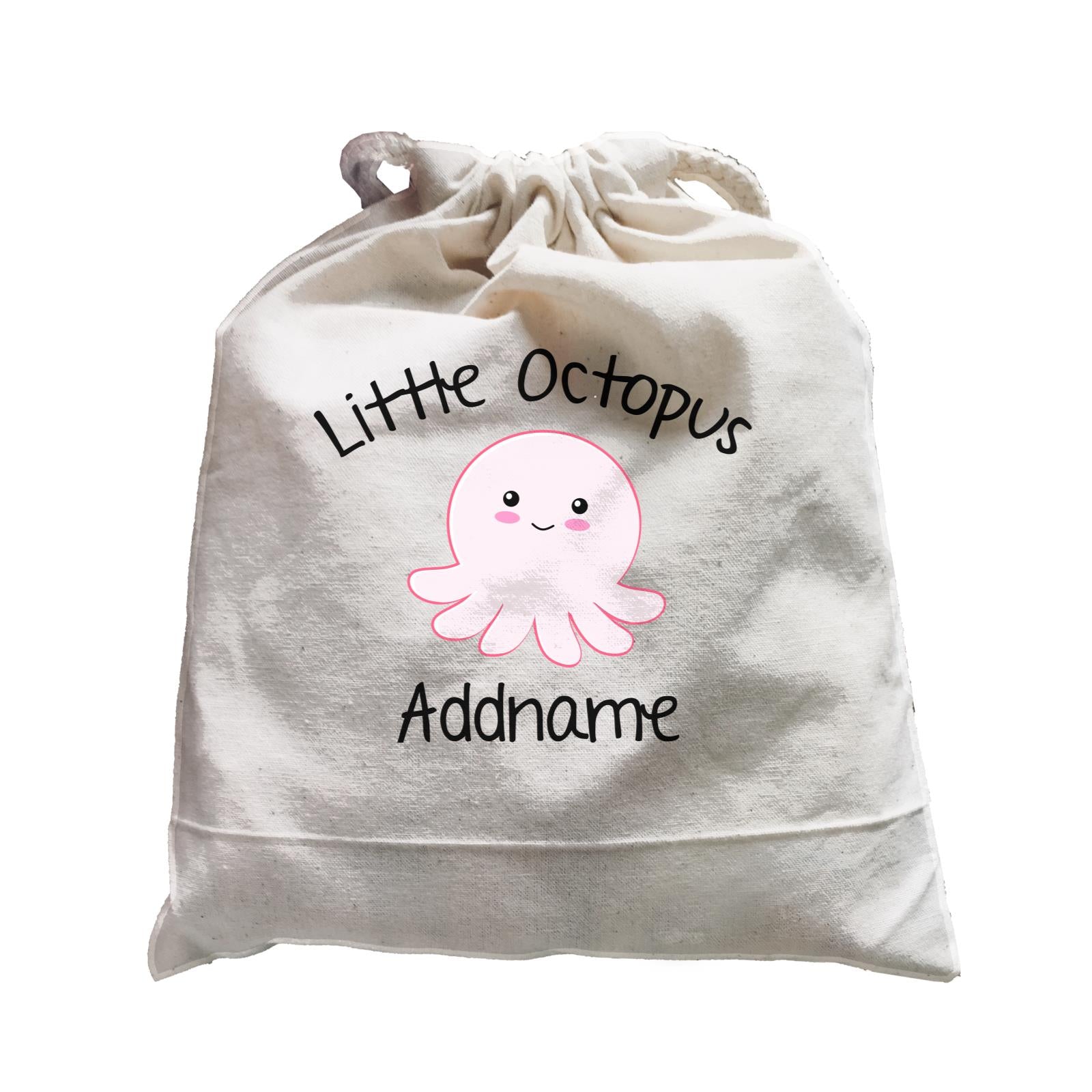 Cute Animals And Friends Series Little Octopus Boy Addname Satchel