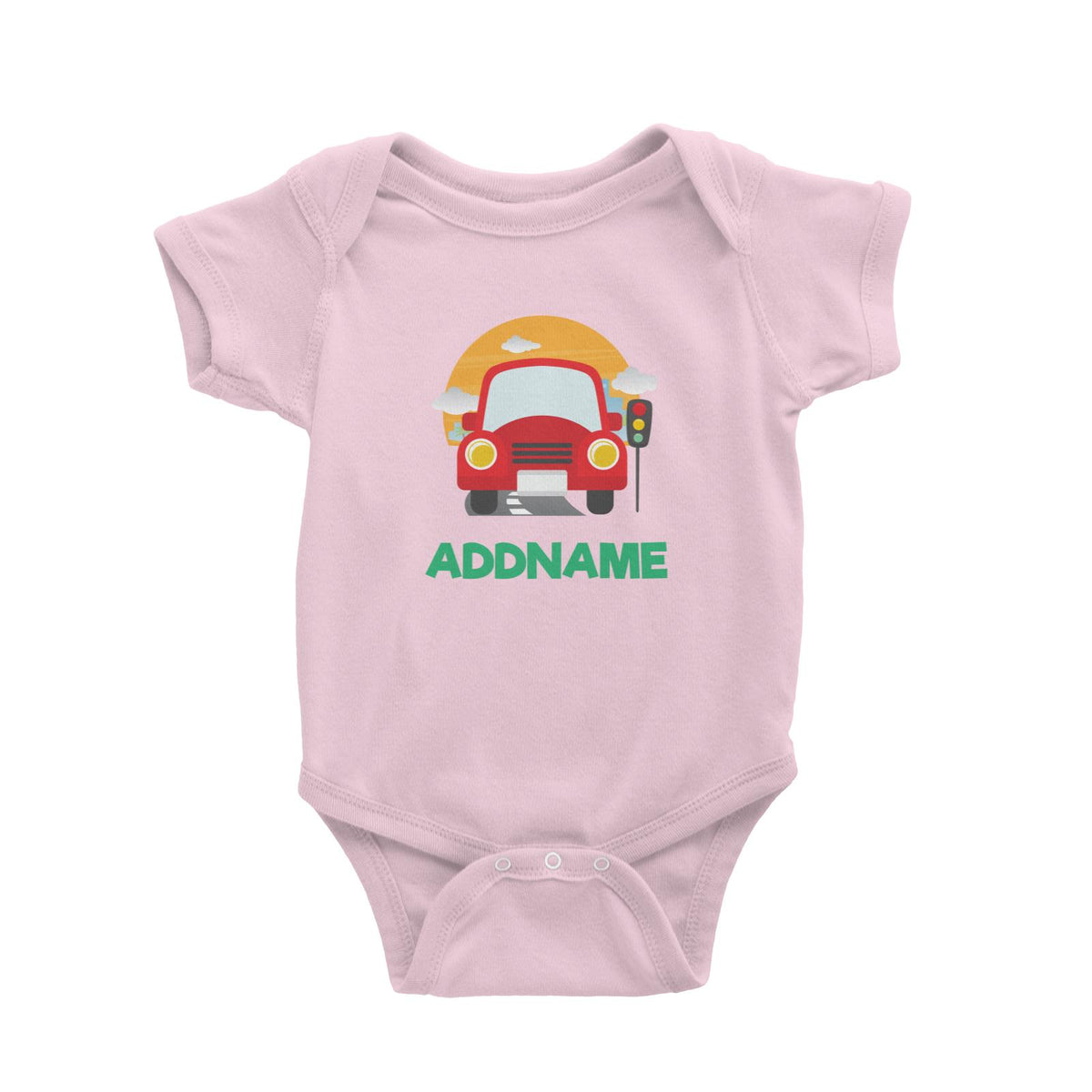 Cute Cars  Baby Romper