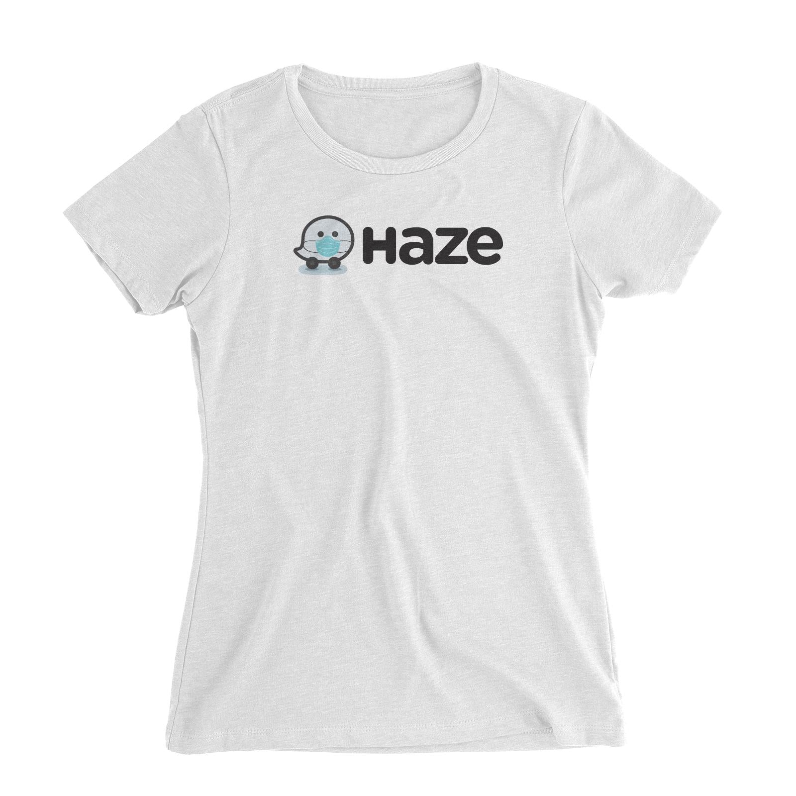 Slang Statement Haze Women's Slim Fit T-Shirt