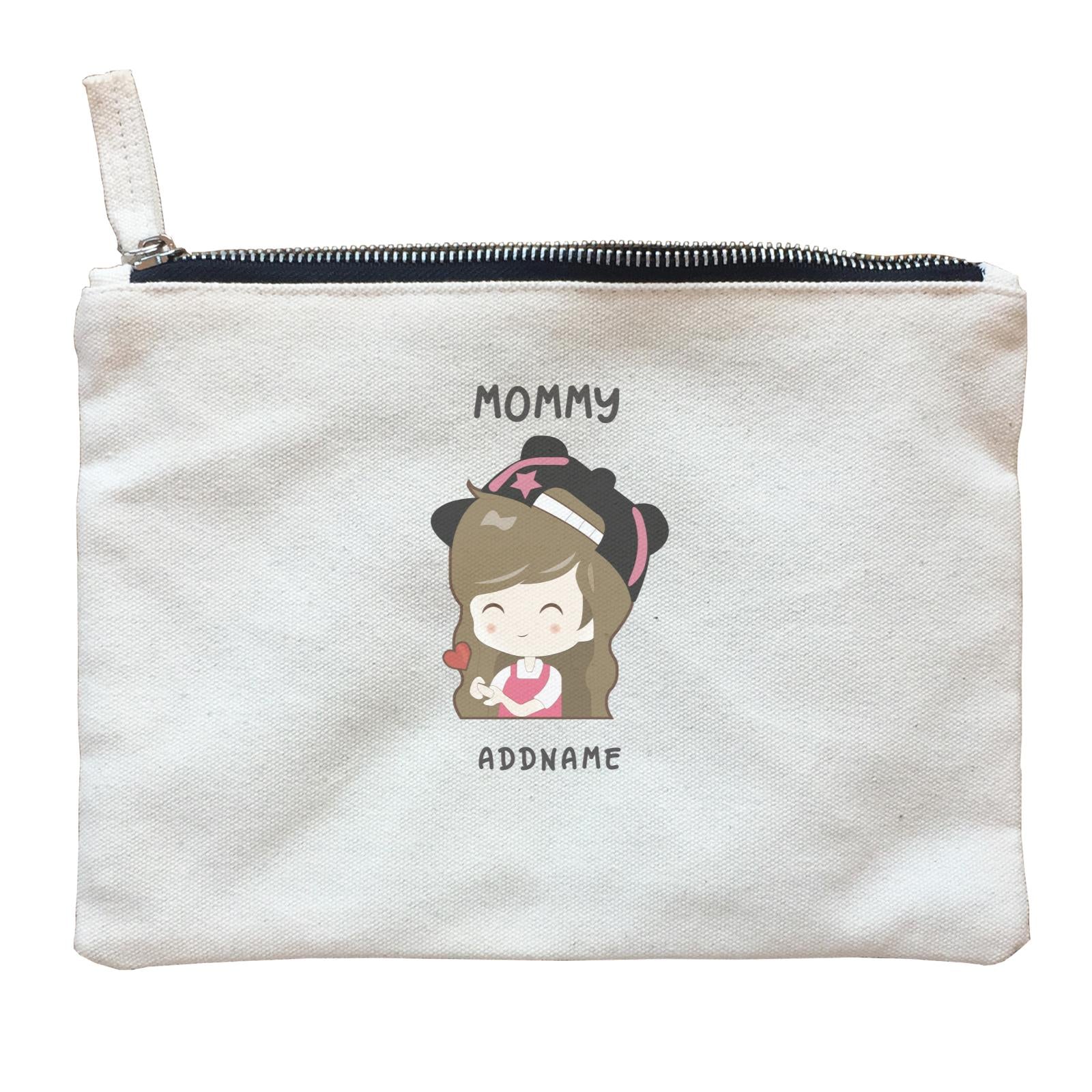 My Lovely Family Series Mommy Addname Zipper Pouch