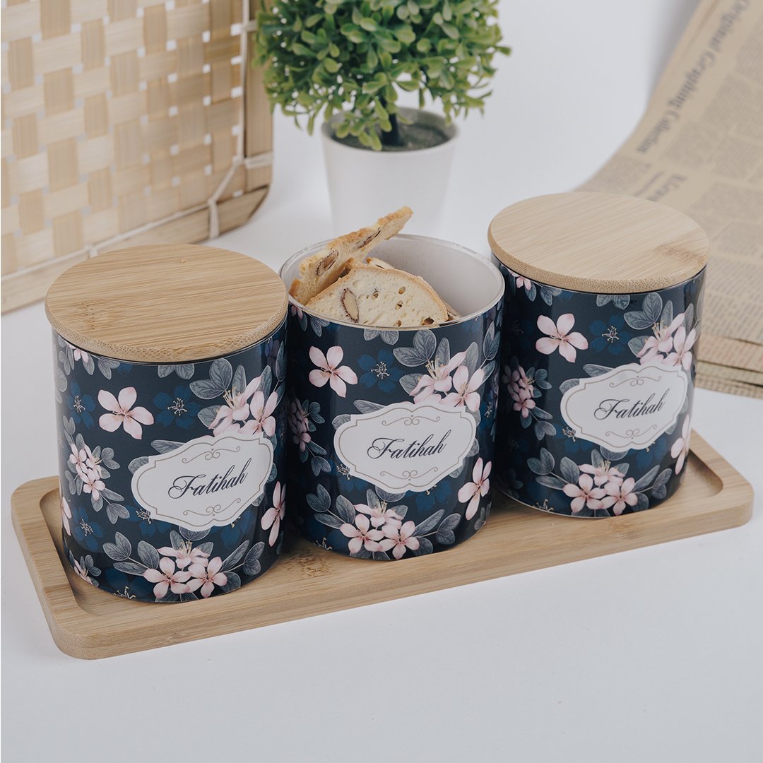 Arabesque Frost Canister