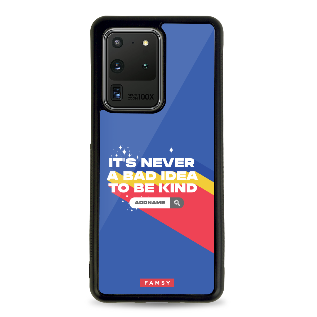 Good Vibe Series - It's Never A Bad Idea To Be Kind Samsung Case