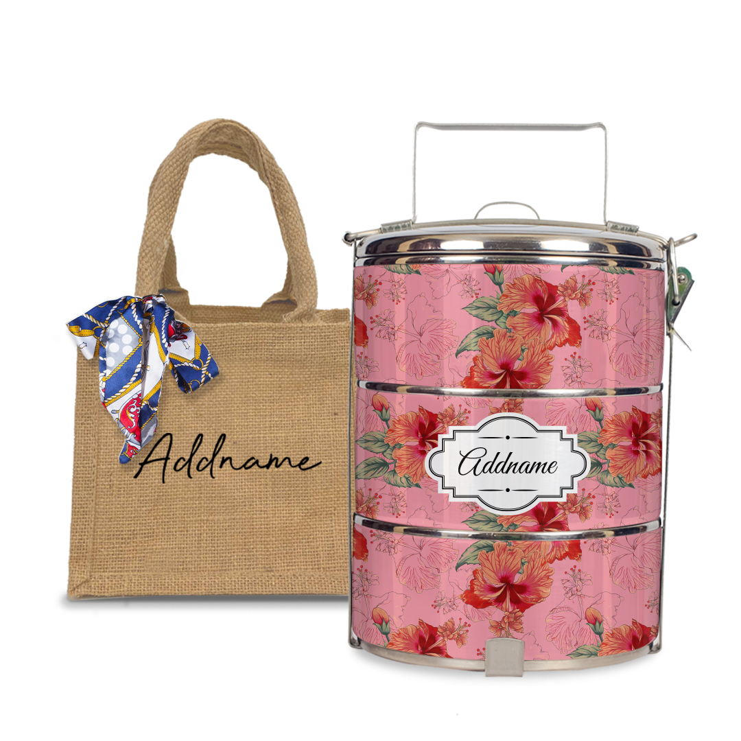 Hibiscus Tiffin Carrier