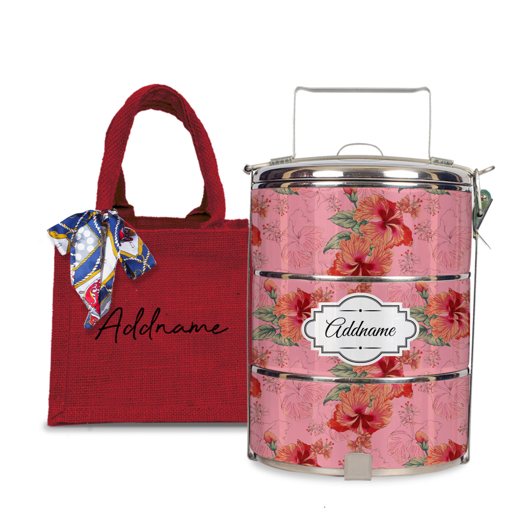 Hibiscus Tiffin Carrier