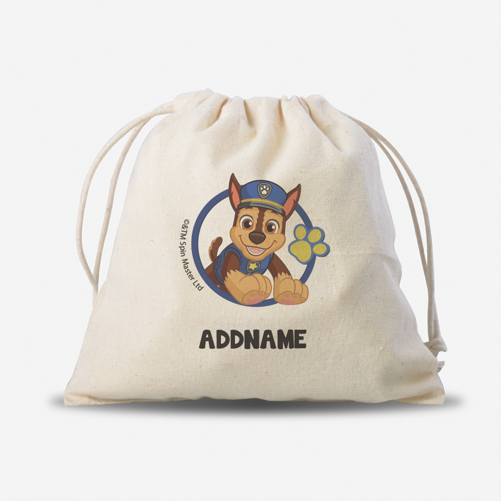 Personalised paw top patrol bag