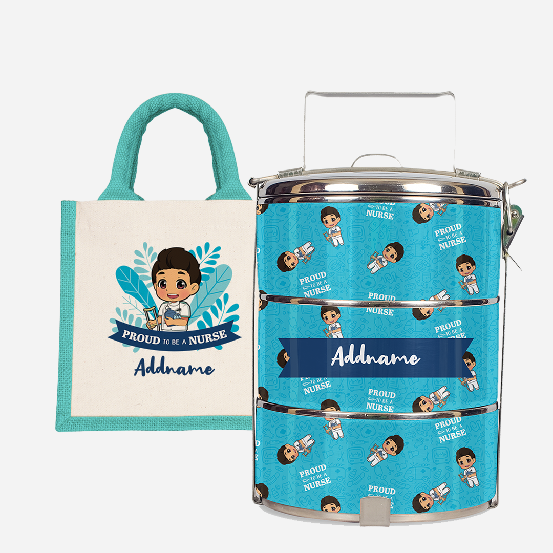 Nurse Series - Half Lining Lunch Bag and Tiffin Carrier