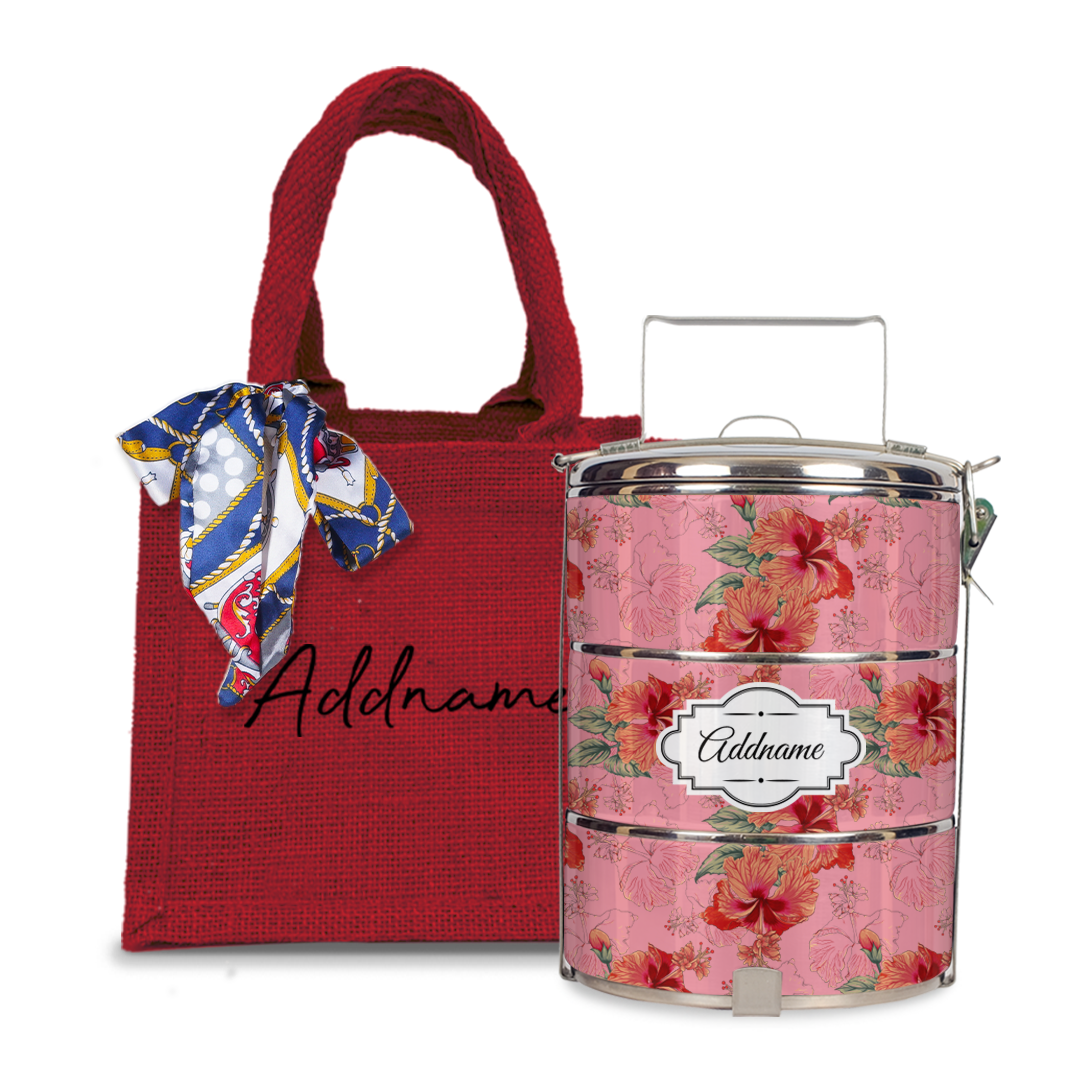 Hibiscus Tiffin Carrier
