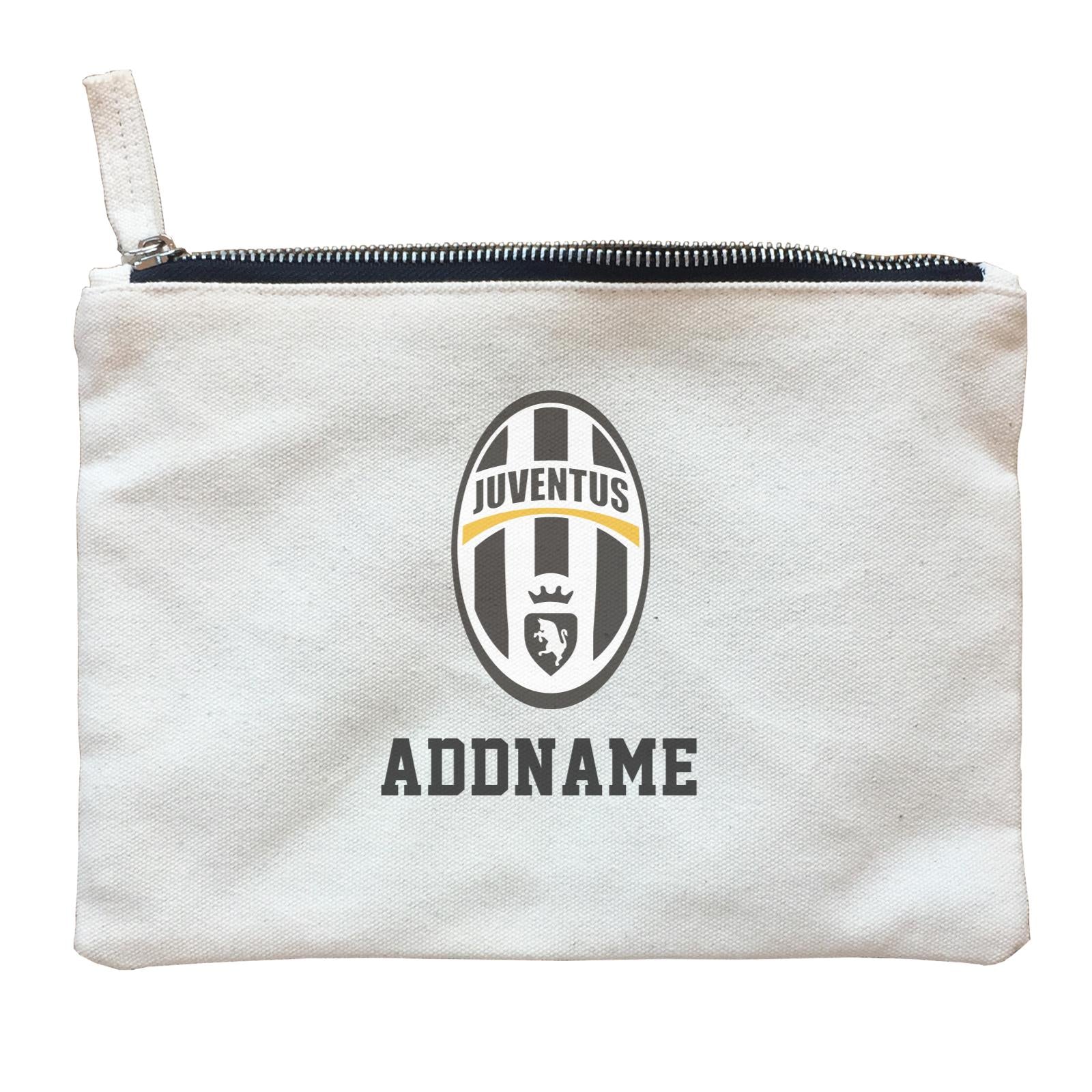 Juventus Football Logo Addname Zipper Pouch