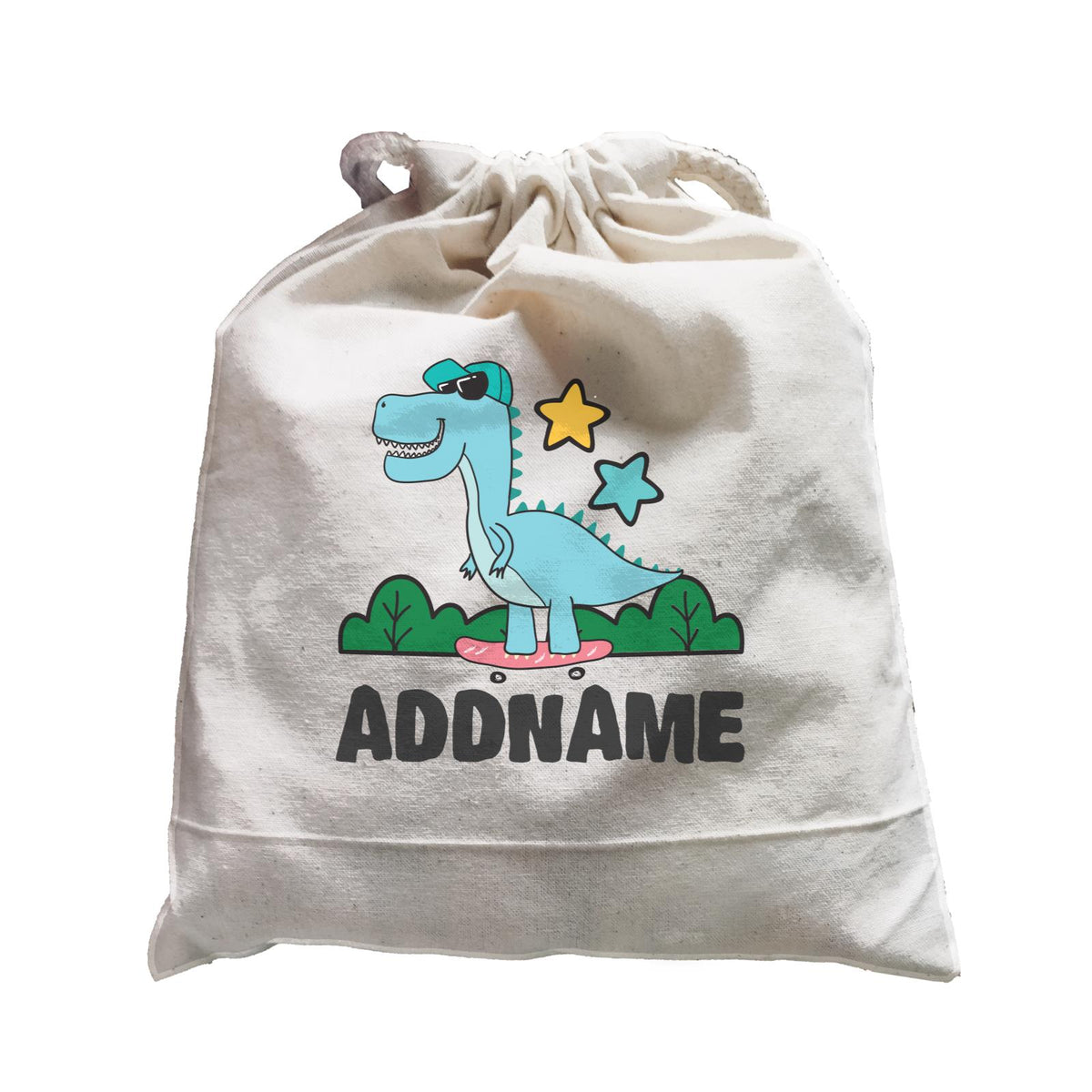 Super Cute Dinosaur Blue Skater Satchel