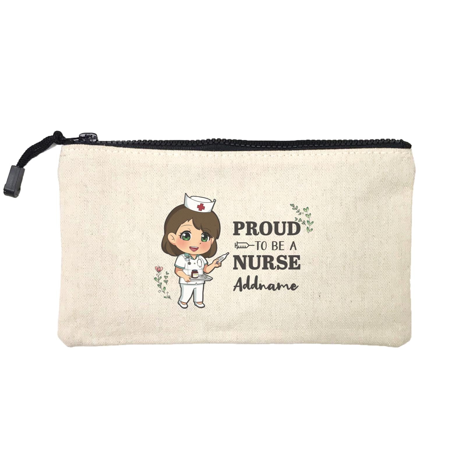 Proud To Be A Nurse Chibi Female Chinese Mini Accessories Stationery Pouch