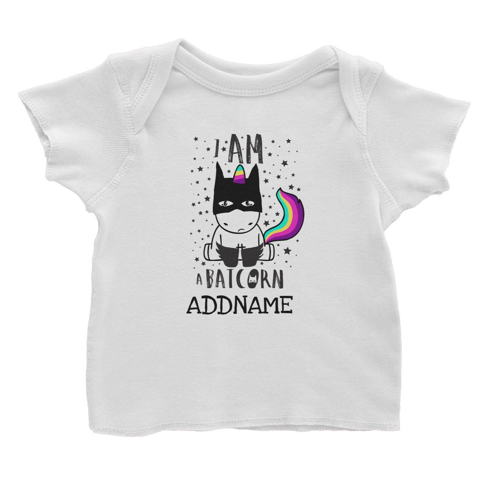I Am A Batcorn Addname Baby T-Shirt