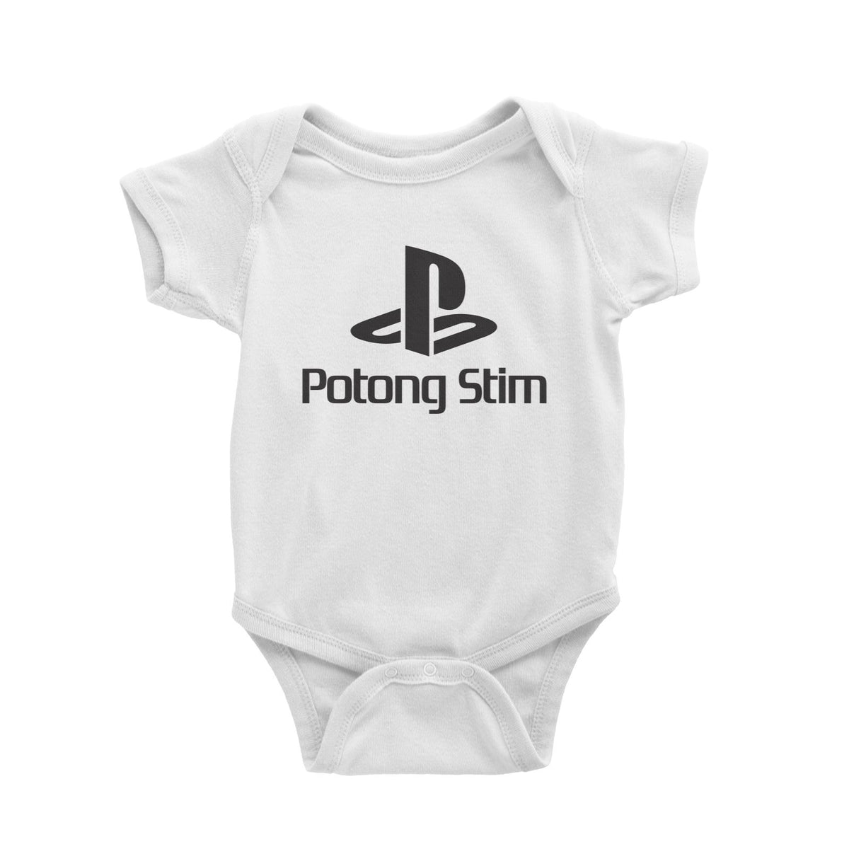 Slang Statement Potong Stim Baby Romper