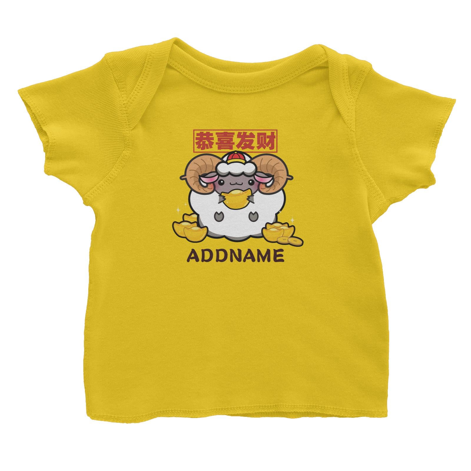 Ultra Cute Zodiac Series Sheep Baby T-Shirt