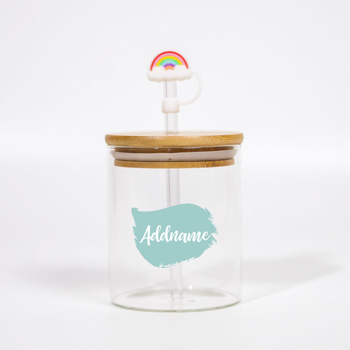 Brush Stroke Canicup - Turquoise