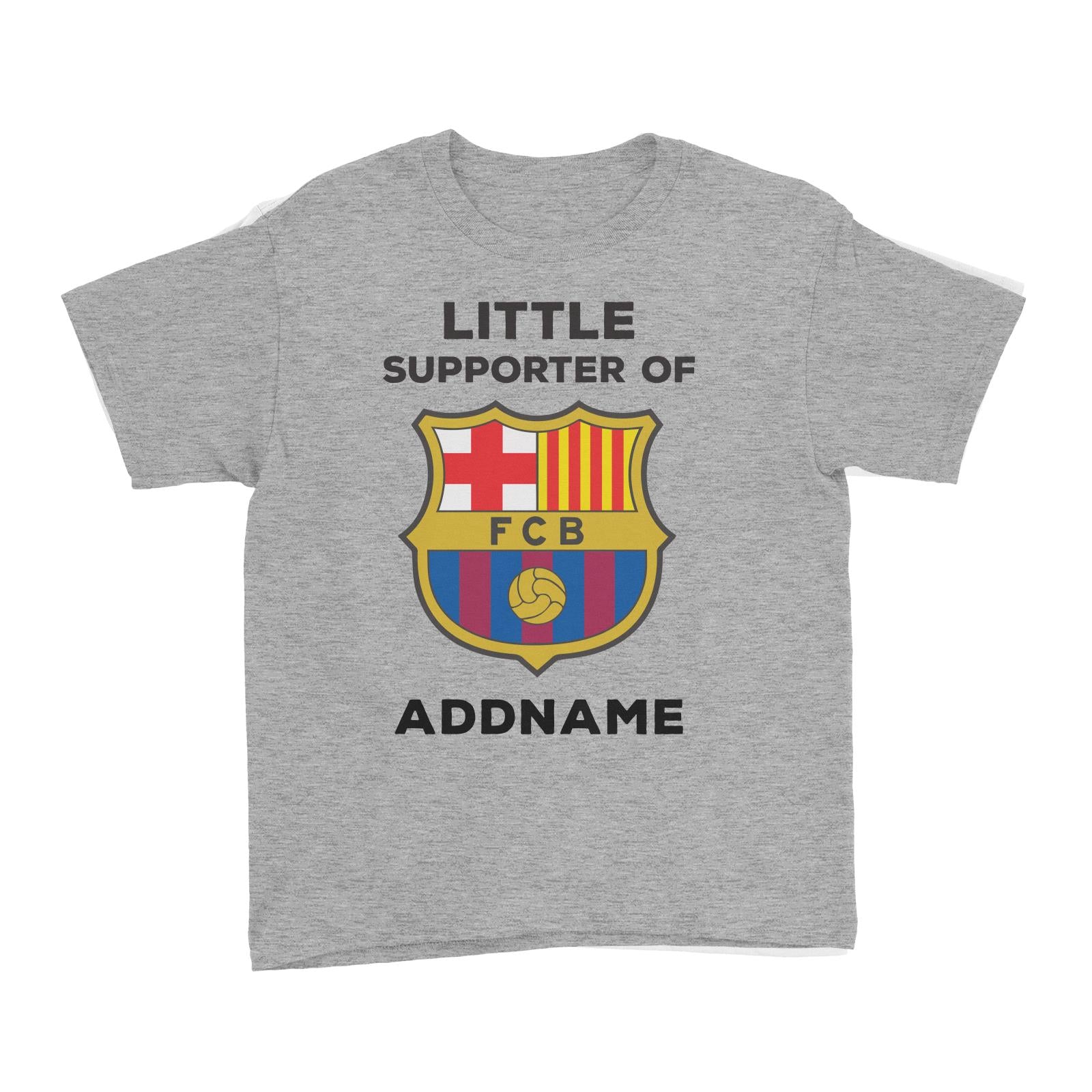 FC Barcelona Little Supporter Personalizable with Name Kid's T-Shirt