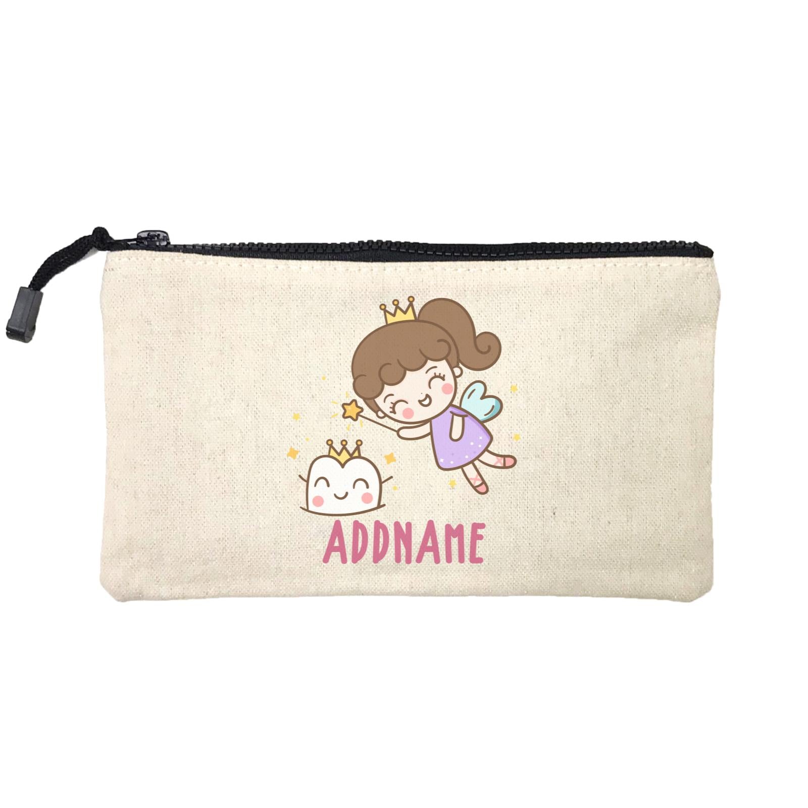 Unicorn And Princess Series Cute Tooth Fairy Addname Mini Accessories Stationery Pouch