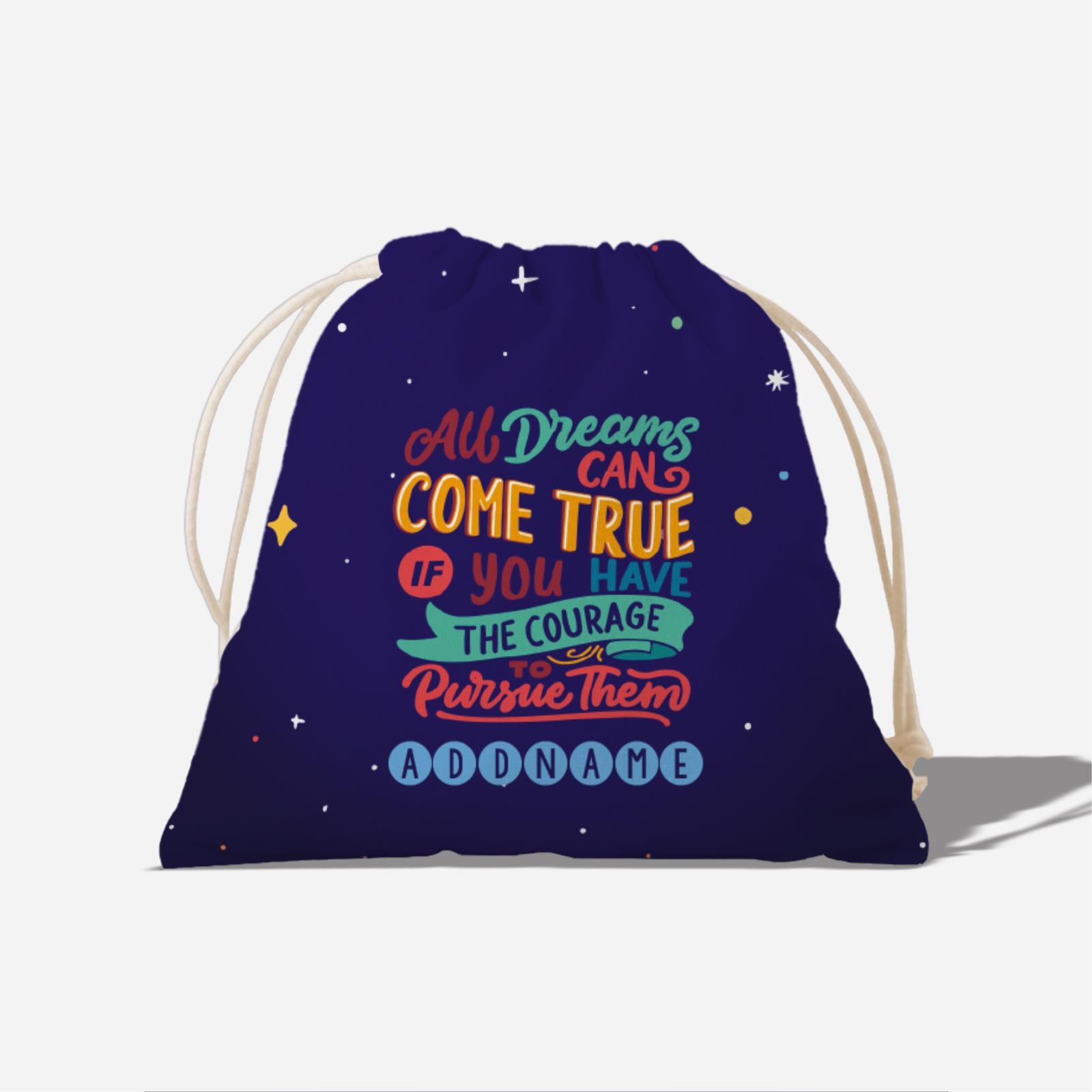 Children's Day Gift Series Full Print Satchel - All Dreams Can Come True