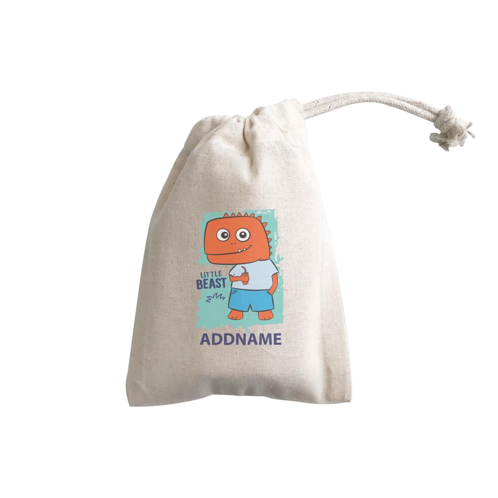 Cool Cute Dinosaur Little Beast Addname GP Gift Pouch