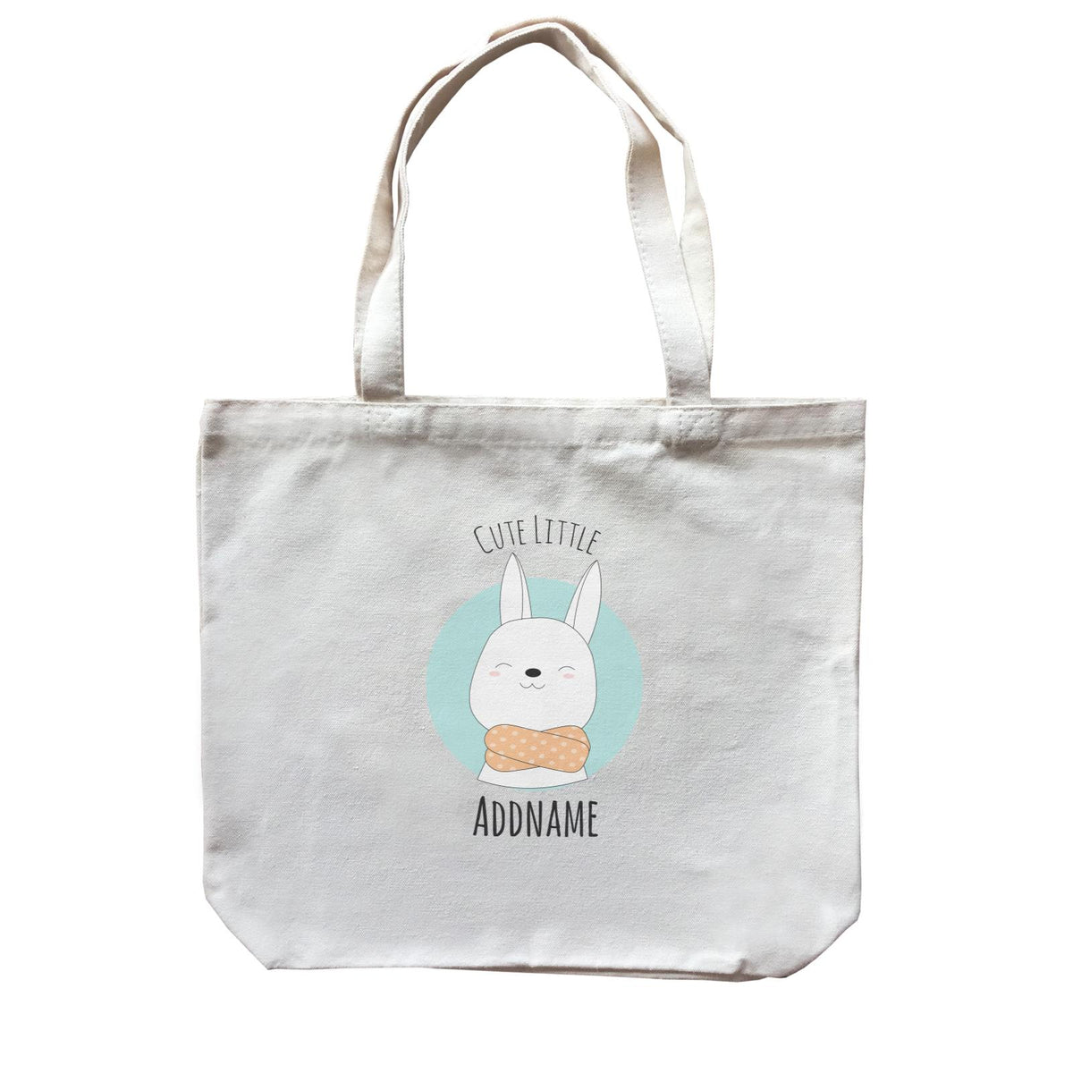 Sweet Animals Sketches Rabbit Cute Little Addname Canvas Bag