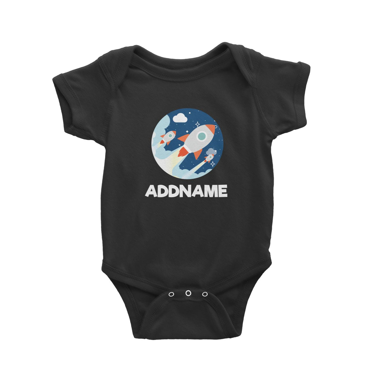 Spaceship  Baby Romper