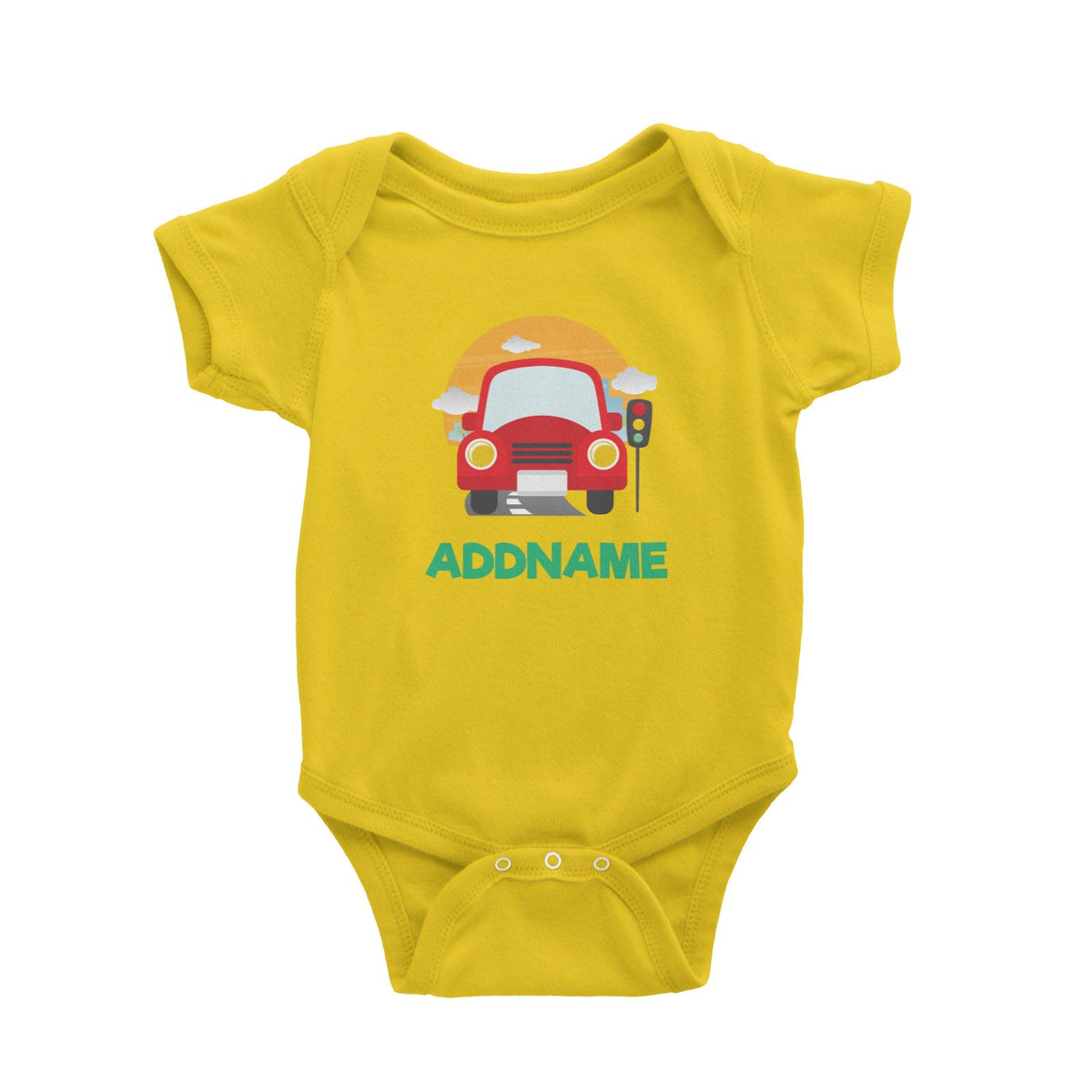 Cute Cars  Baby Romper
