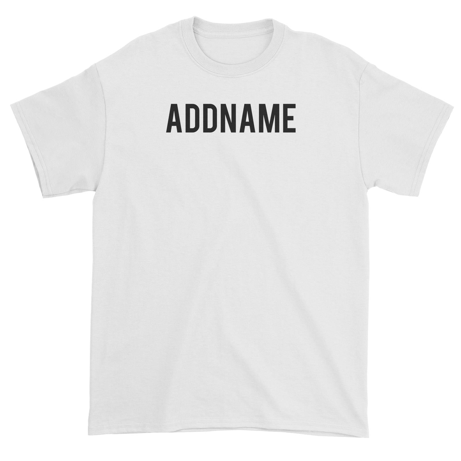 Matching Dog and Owner Lost Dog Addname Unisex T-Shirt