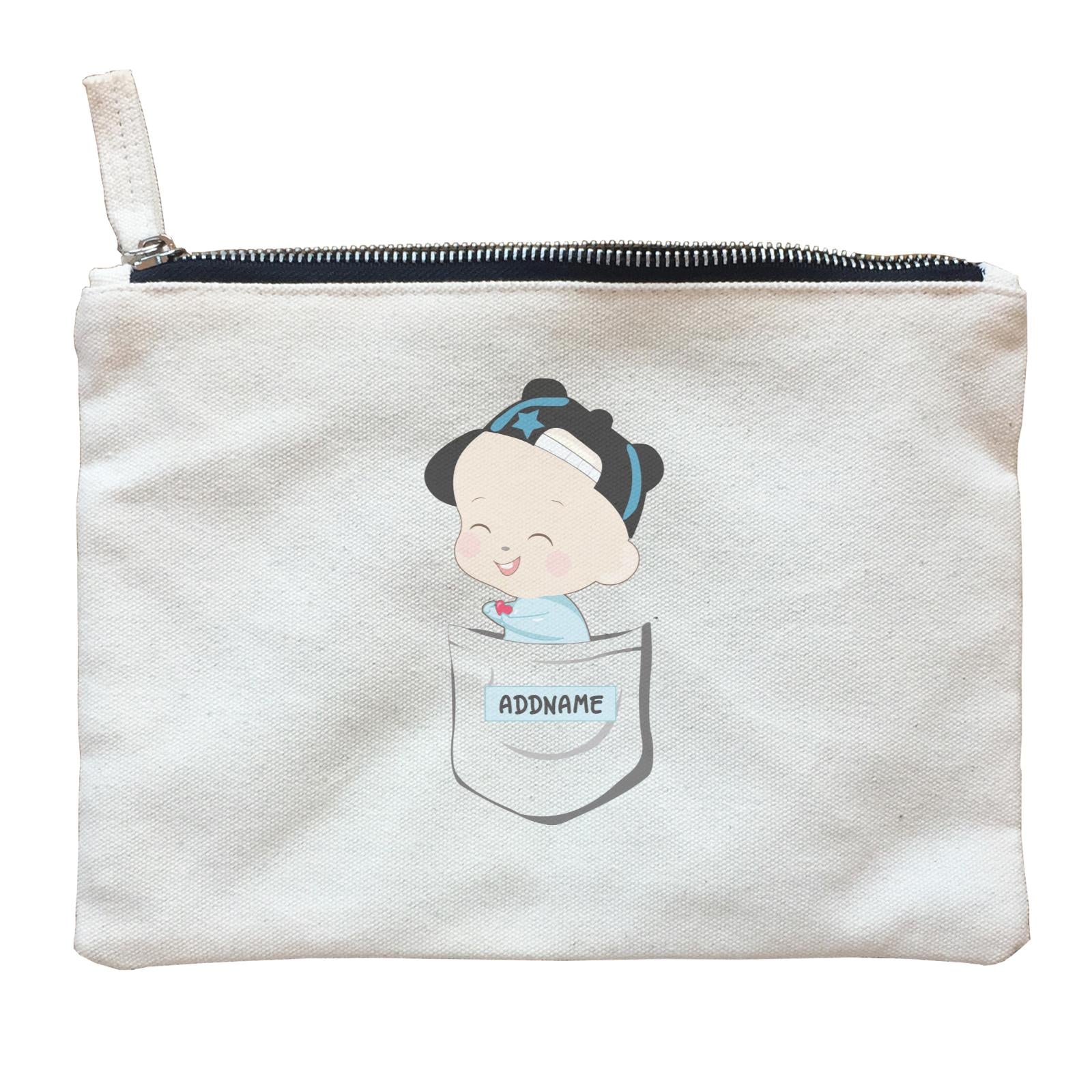 Love Family Pocket Baby Boy Addname Accessories Zipper Pouch