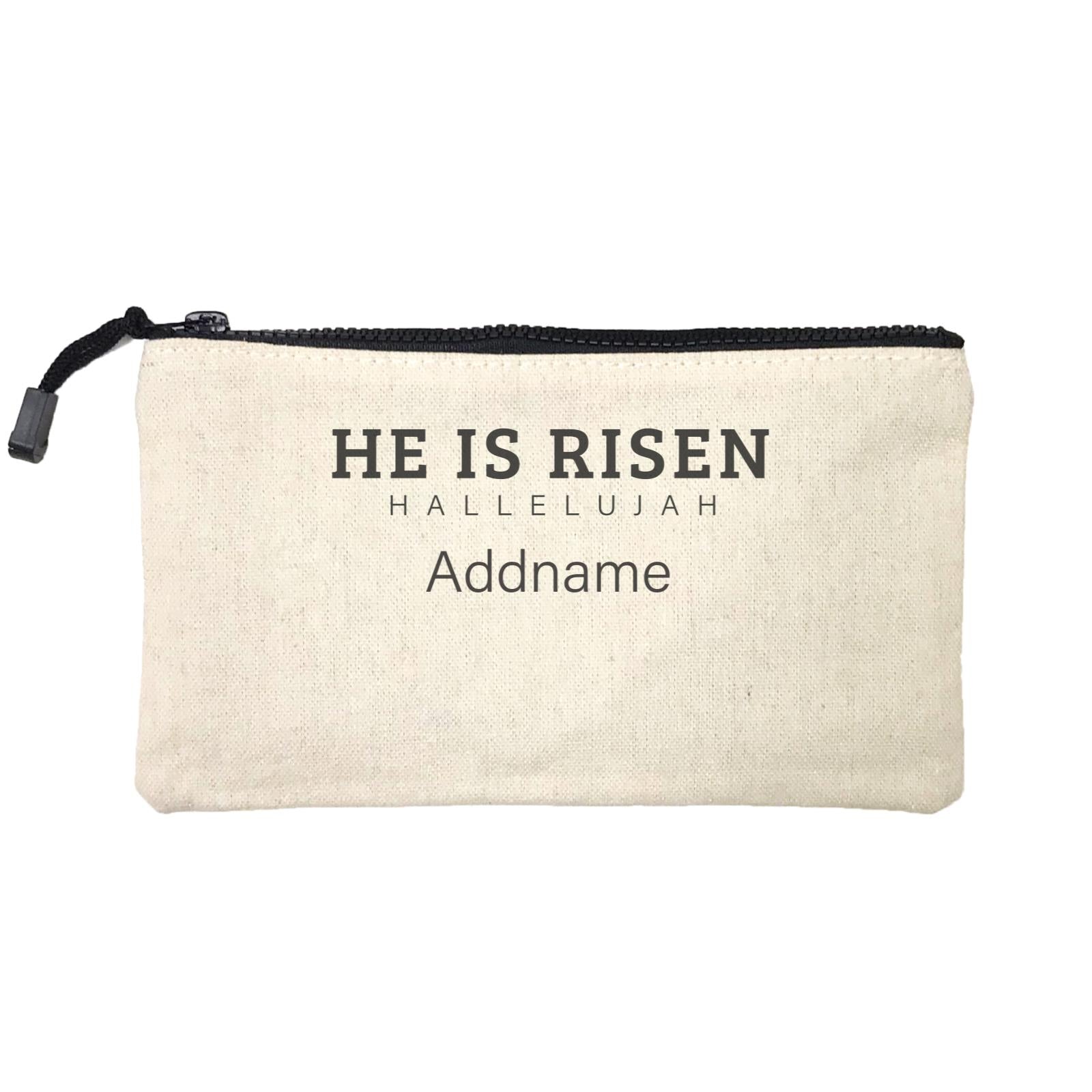 Christian Series He is Risen Hallelujah Addname Mini Accessories Stationery Pouch