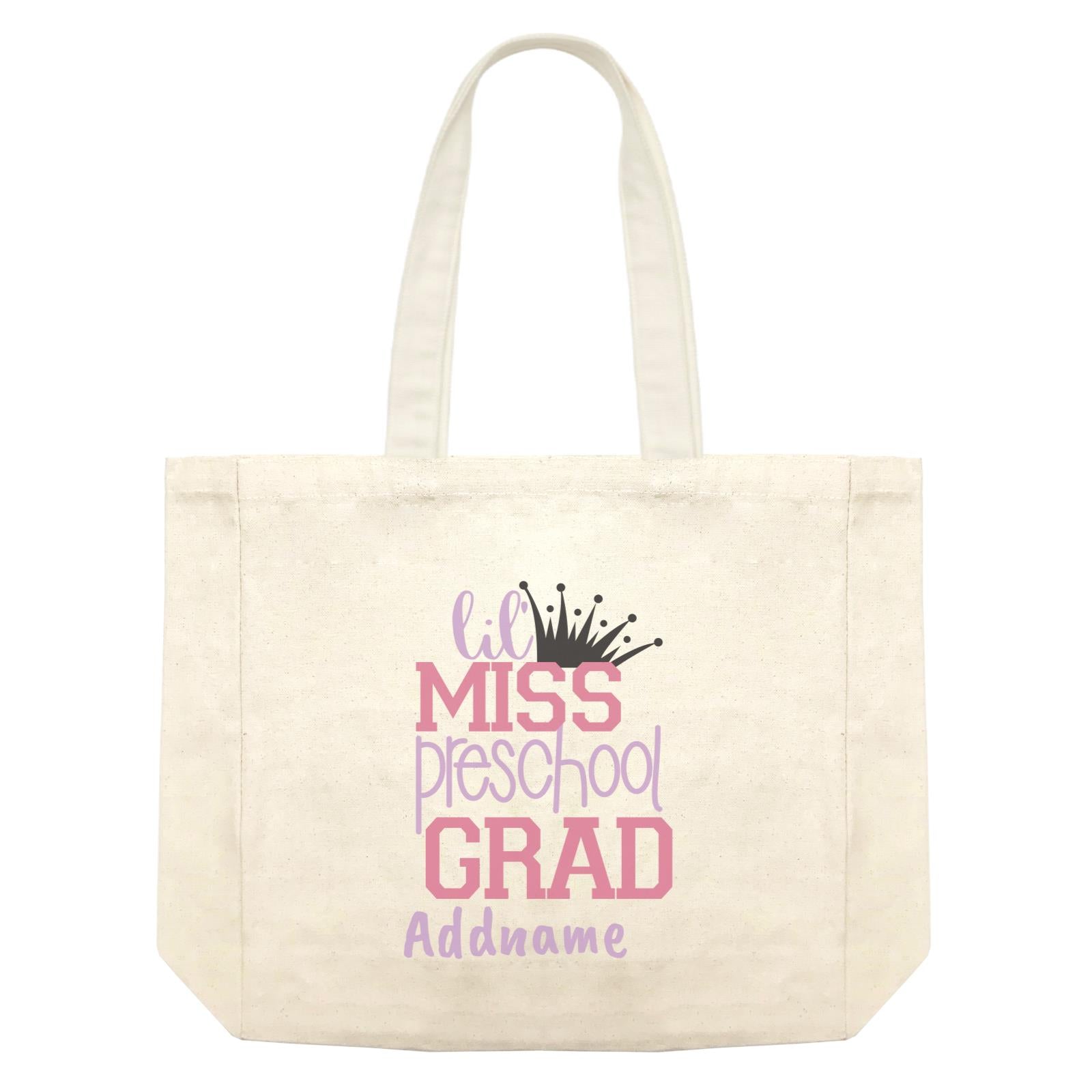 Graduation Series lil Miss Preschool Grad Shopping Bag