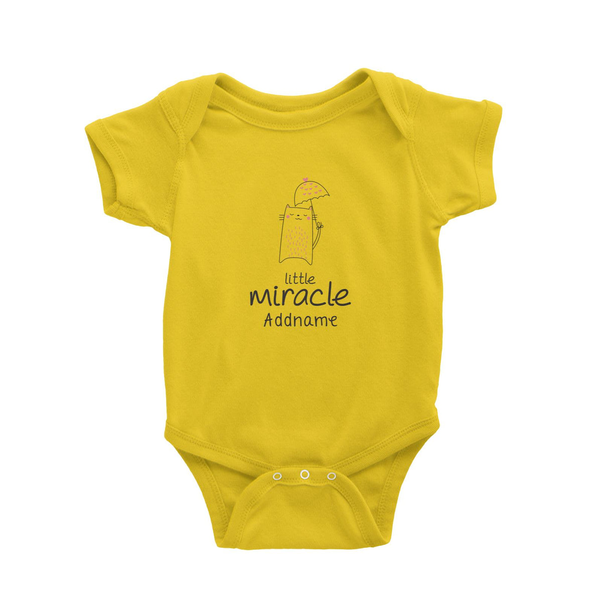 Cute Animals and Friends Series 2 Cat Little Miracle Addname Baby Romper