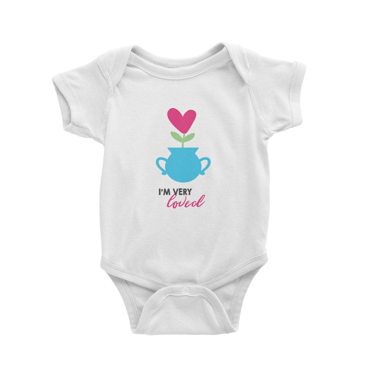 Nurturing I'm Very Loved Baby Romper Love Matching Family