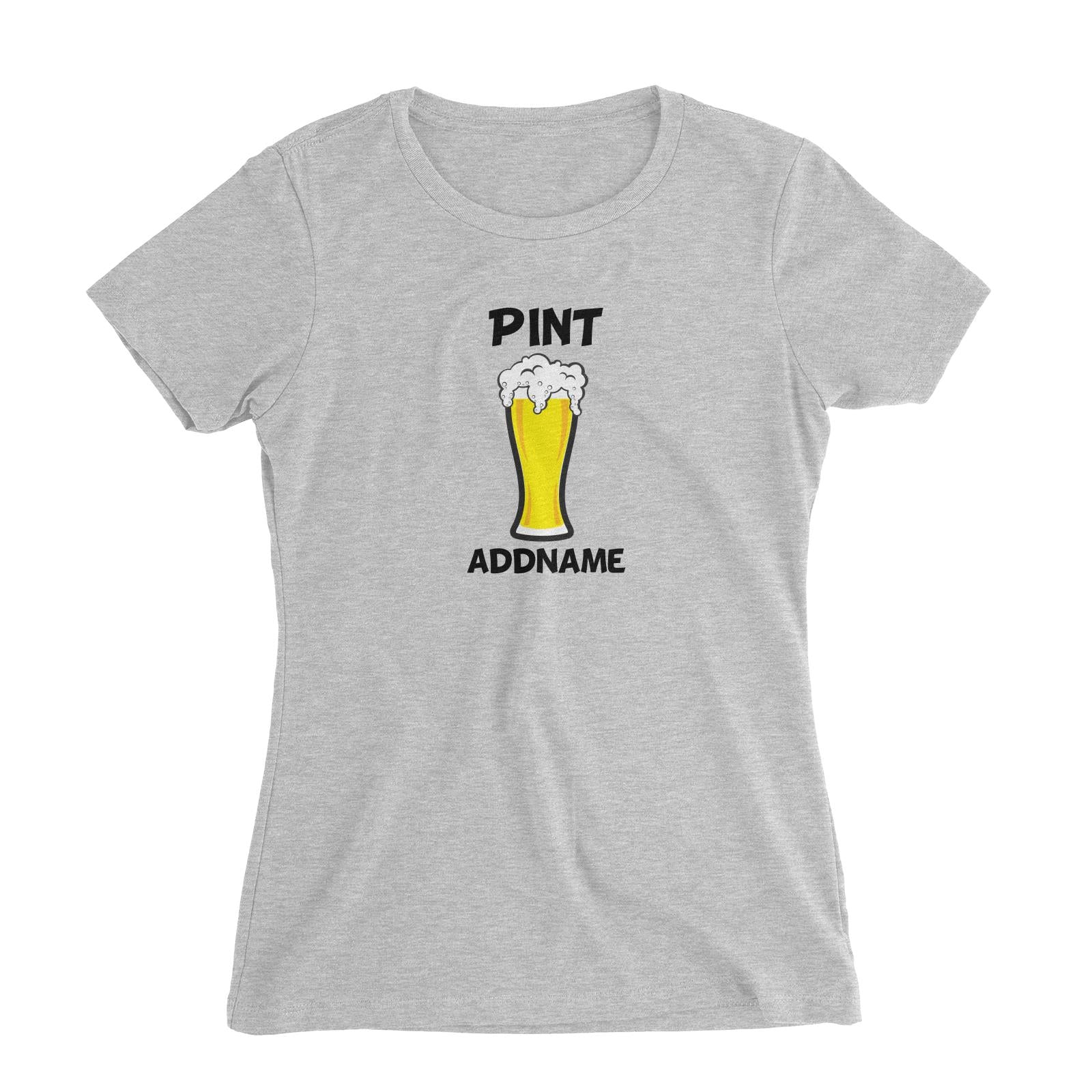 Drinking Buddies Pint of Beer Women's Slim Fit T-Shirt