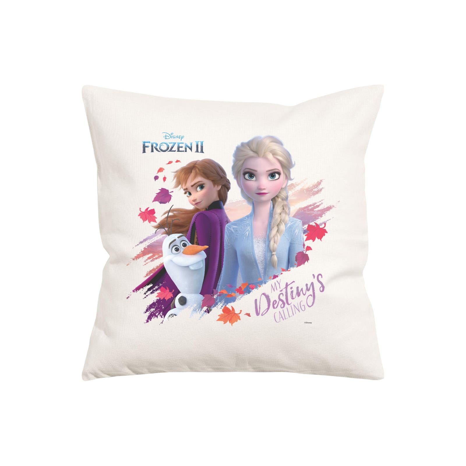 Disney Frozen 2 Destiny Calling Anna Front Pillow Cushion