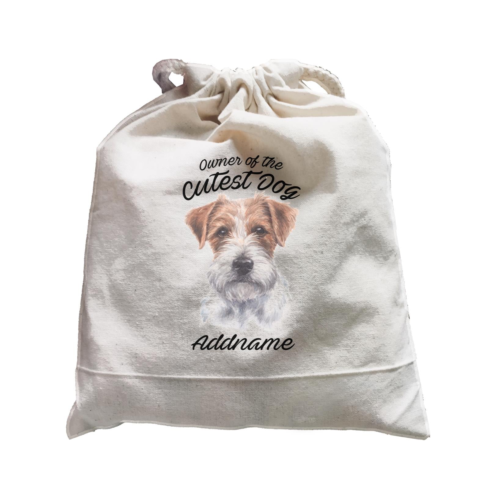 Watercolor Dog Owner Of The Cutest Dog Jack Russell Long Hair Addname Satchel