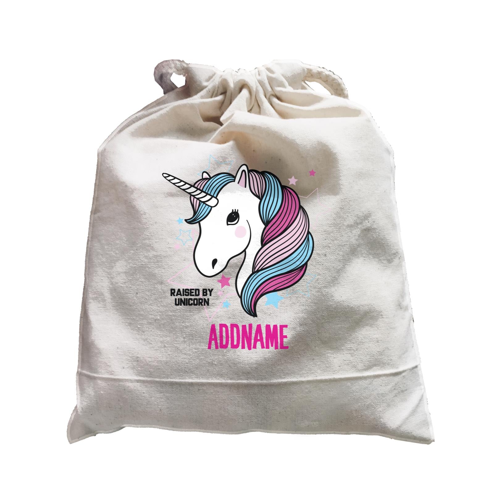 Cool Vibrant Series Raised By Unicorn Addname Satchel