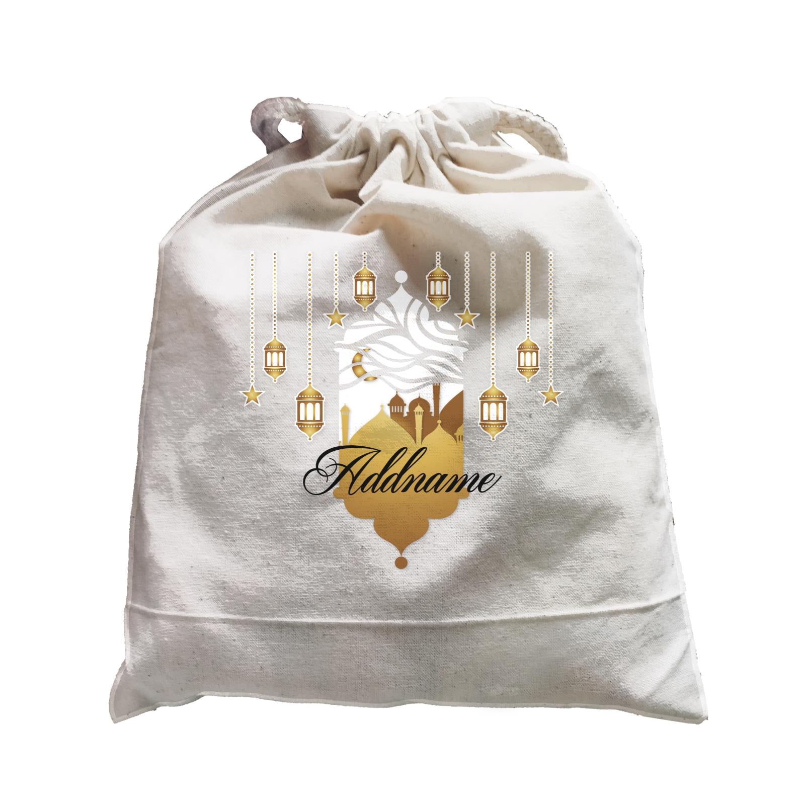 Mosque With Lamp and Star Addname Satchel
