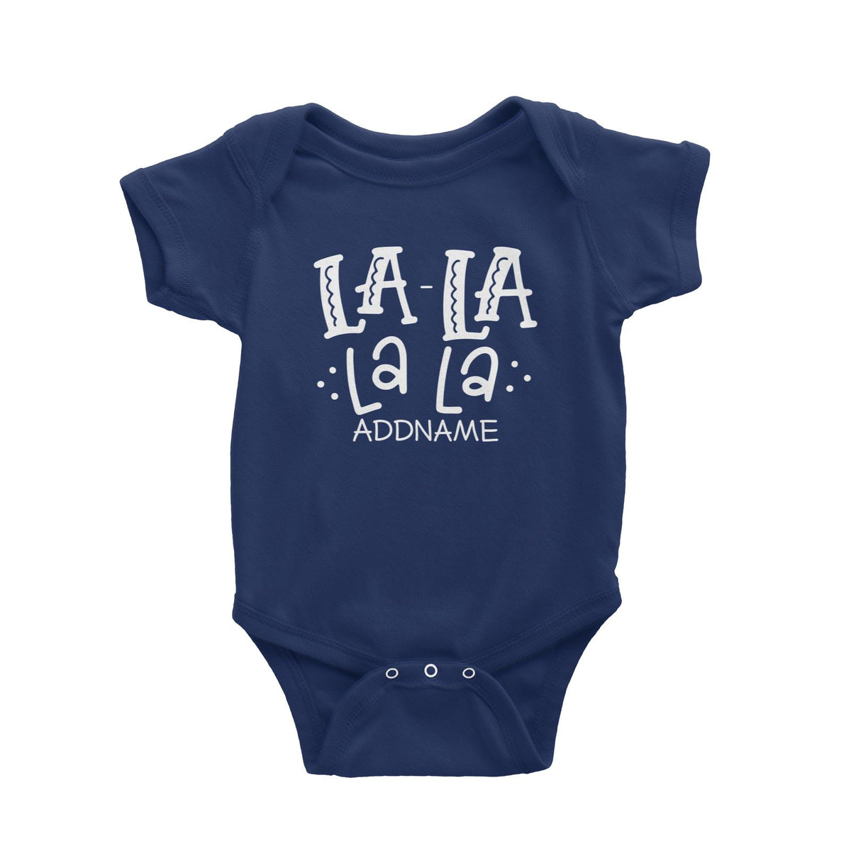 Xmas La-La-La-La Baby Romper