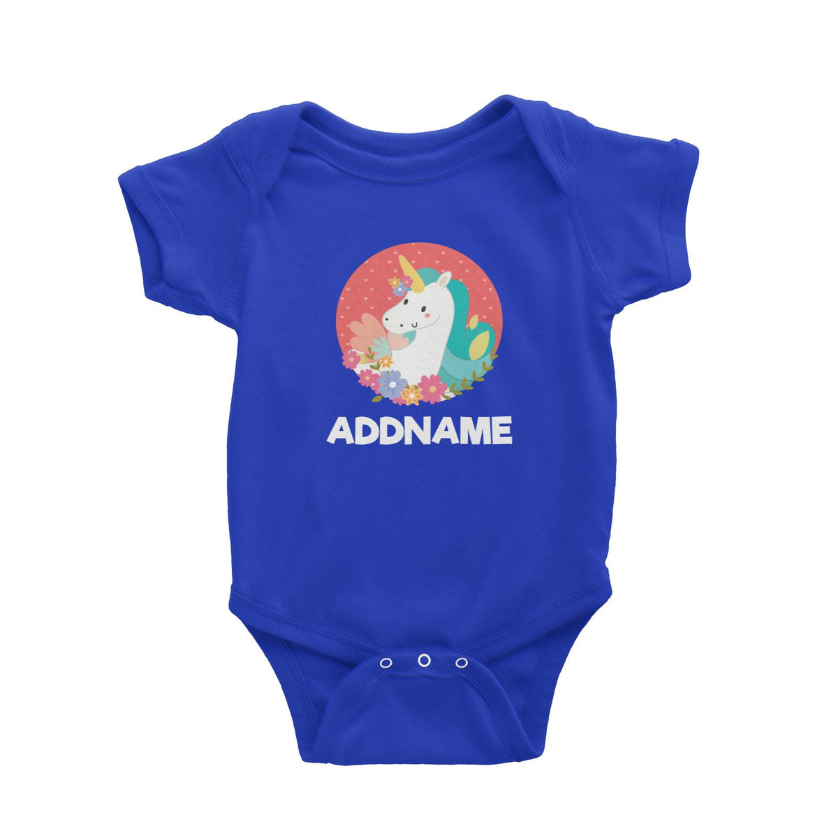 Fabulous Unicorn  Baby Romper